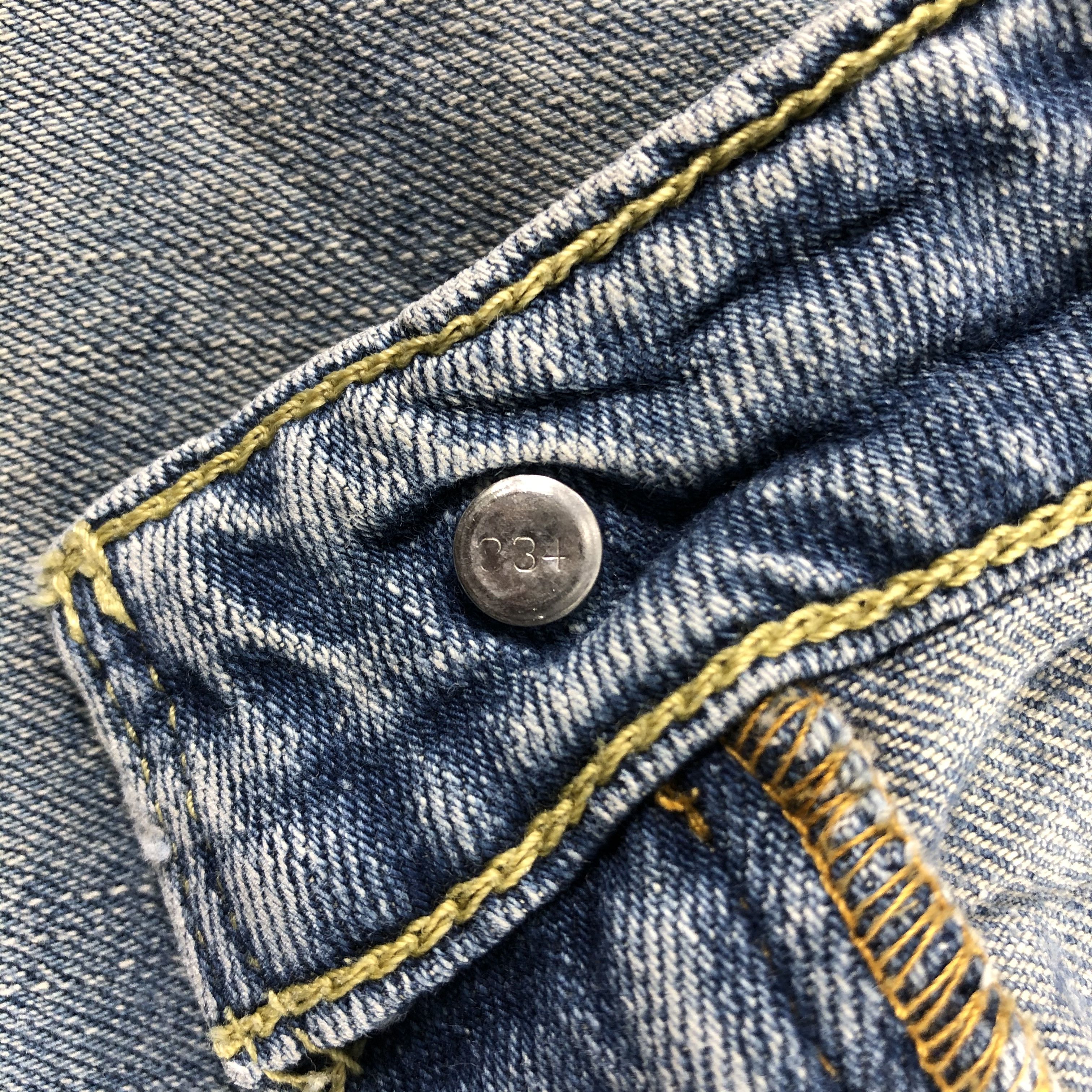 Levi's Vintage Blue Wash Levis 518 Jeans-J2354 Size US 33 - 10 Thumbnail