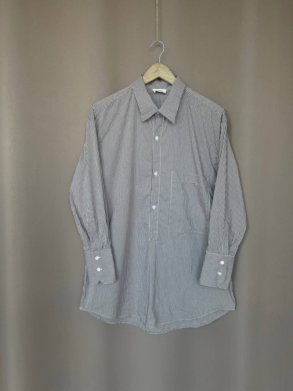 Barena Venezia Barena Venezia Checked Half Button Shirt Mens Size 40 M/L Size US L / EU 52-54 / 3 - 1 Thumbnail