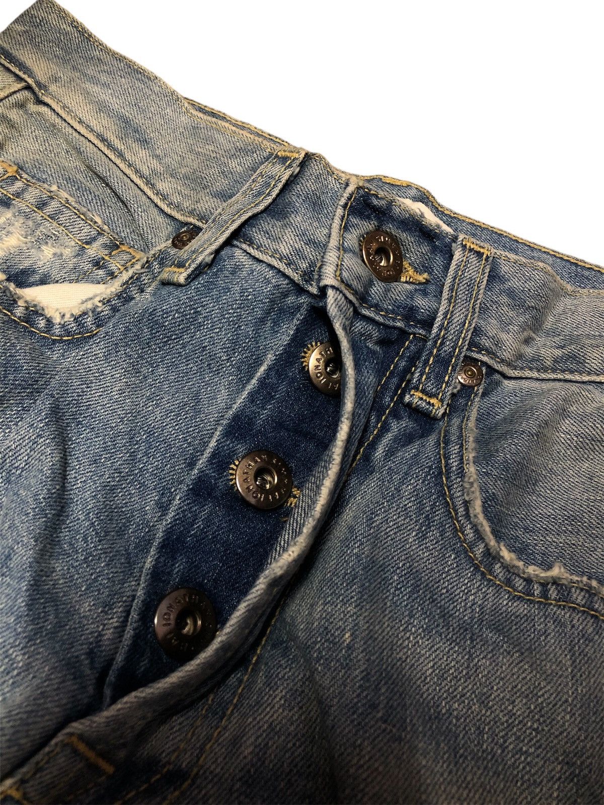 Designer × Jonathan Simkhai × Vintage Vintage Jonathan Simkhai Denim Jeans (unisex) Size 28" / US 6 / IT 42 - 13 Thumbnail