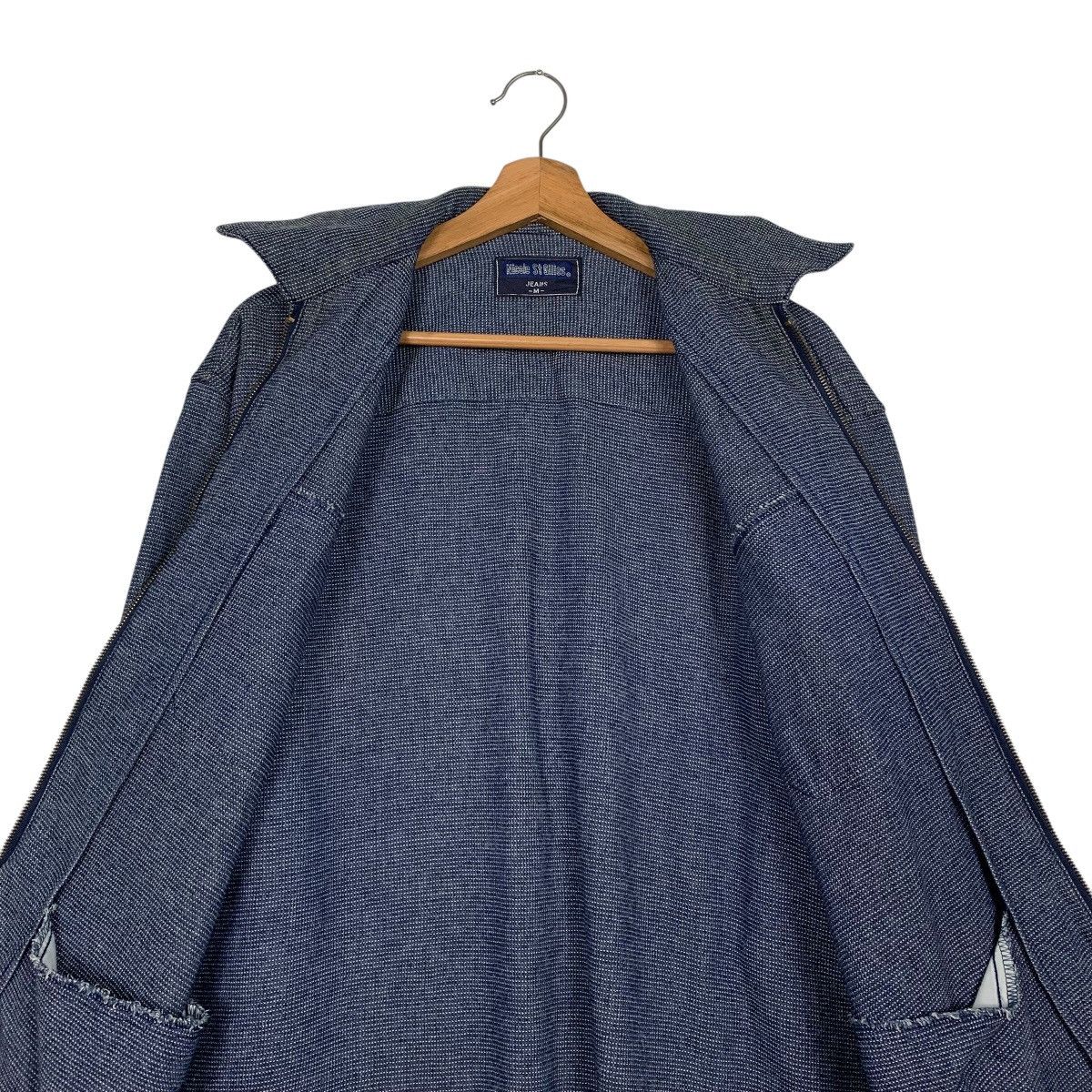 Japanese Brand Japanese Brand Nicole St Gilles Sashiko Indigo Jacket Size US M / EU 48-50 / 2 - 12 Thumbnail