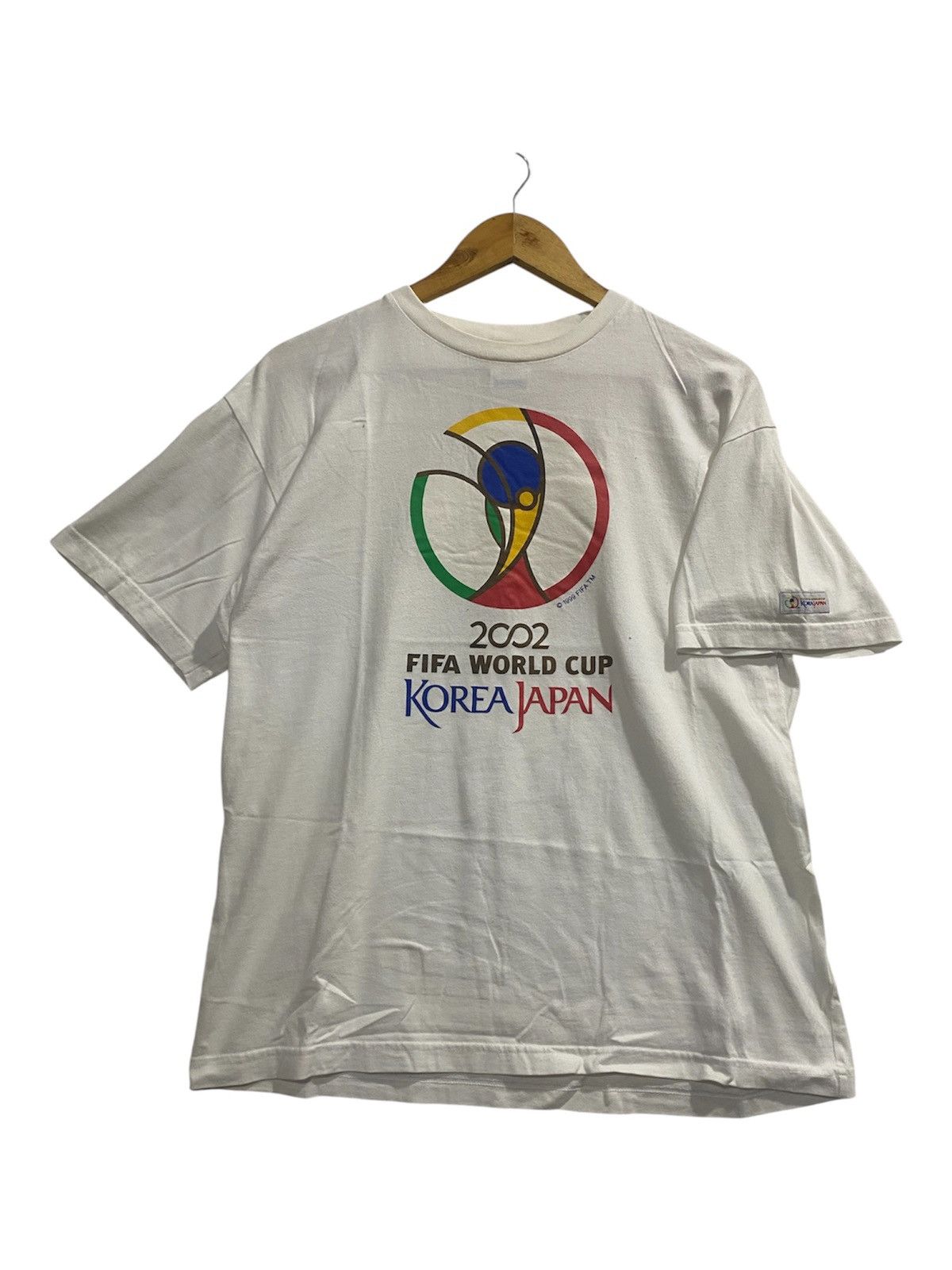Vintage Vintage FIFA WORLD CUP Copyright 1999 Korea Japan Shirt Size US M / EU 48-50 / 2 - 1 Thumbnail