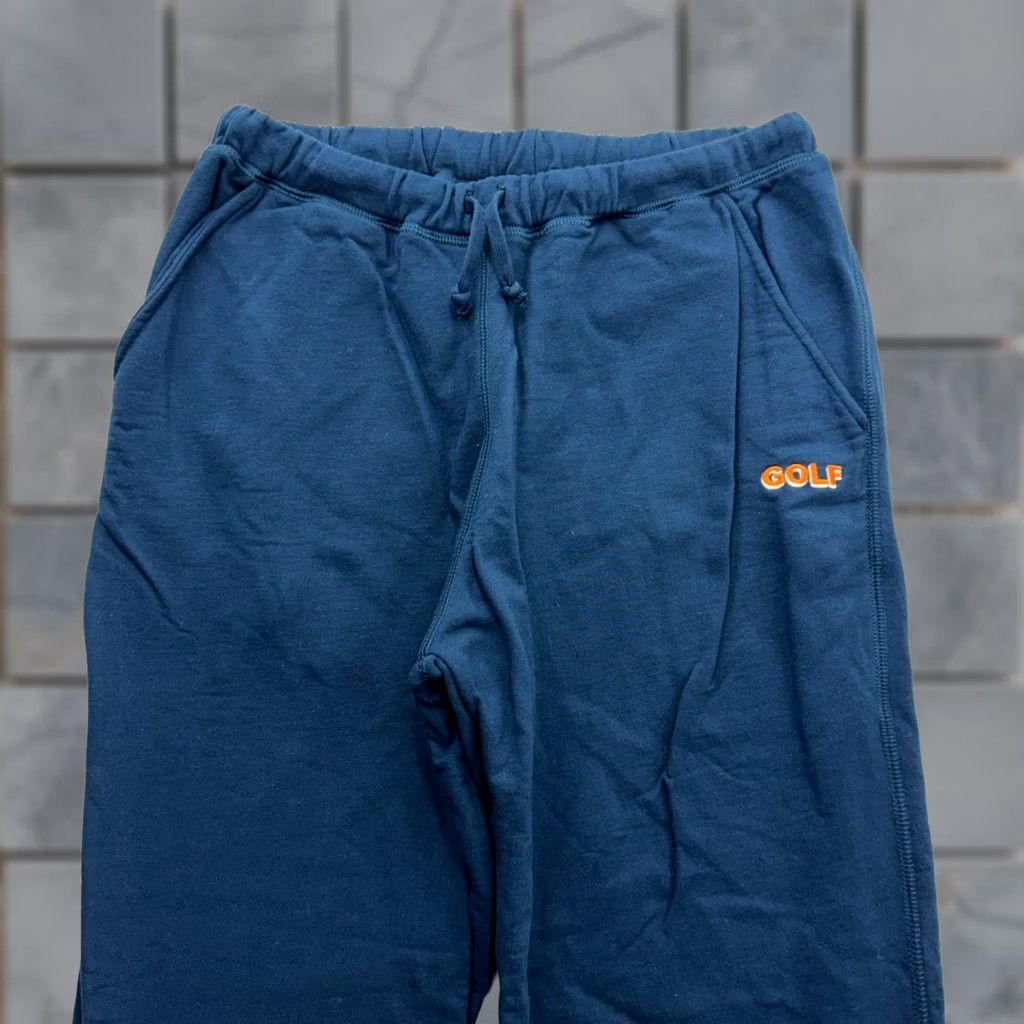 Golf Wang Grand logo linen trouser-brown | Grailed