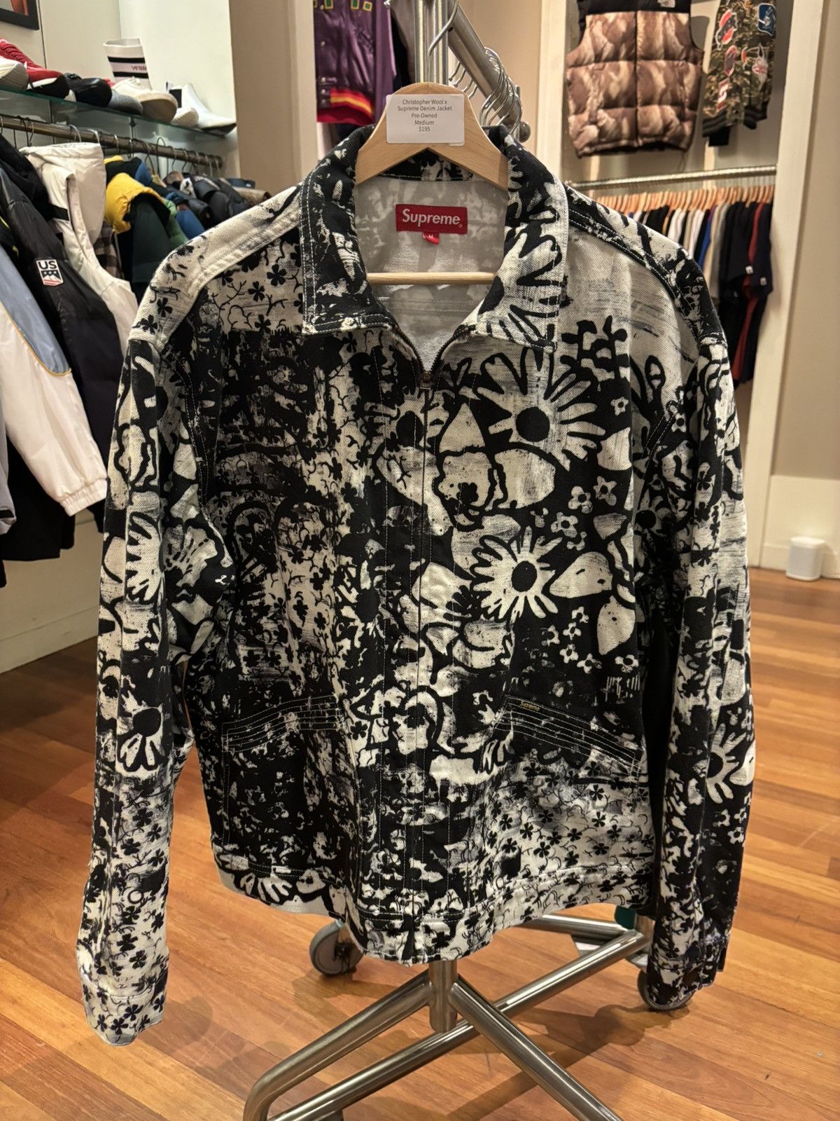 Christopher Wool Supreme Denim Jacket M