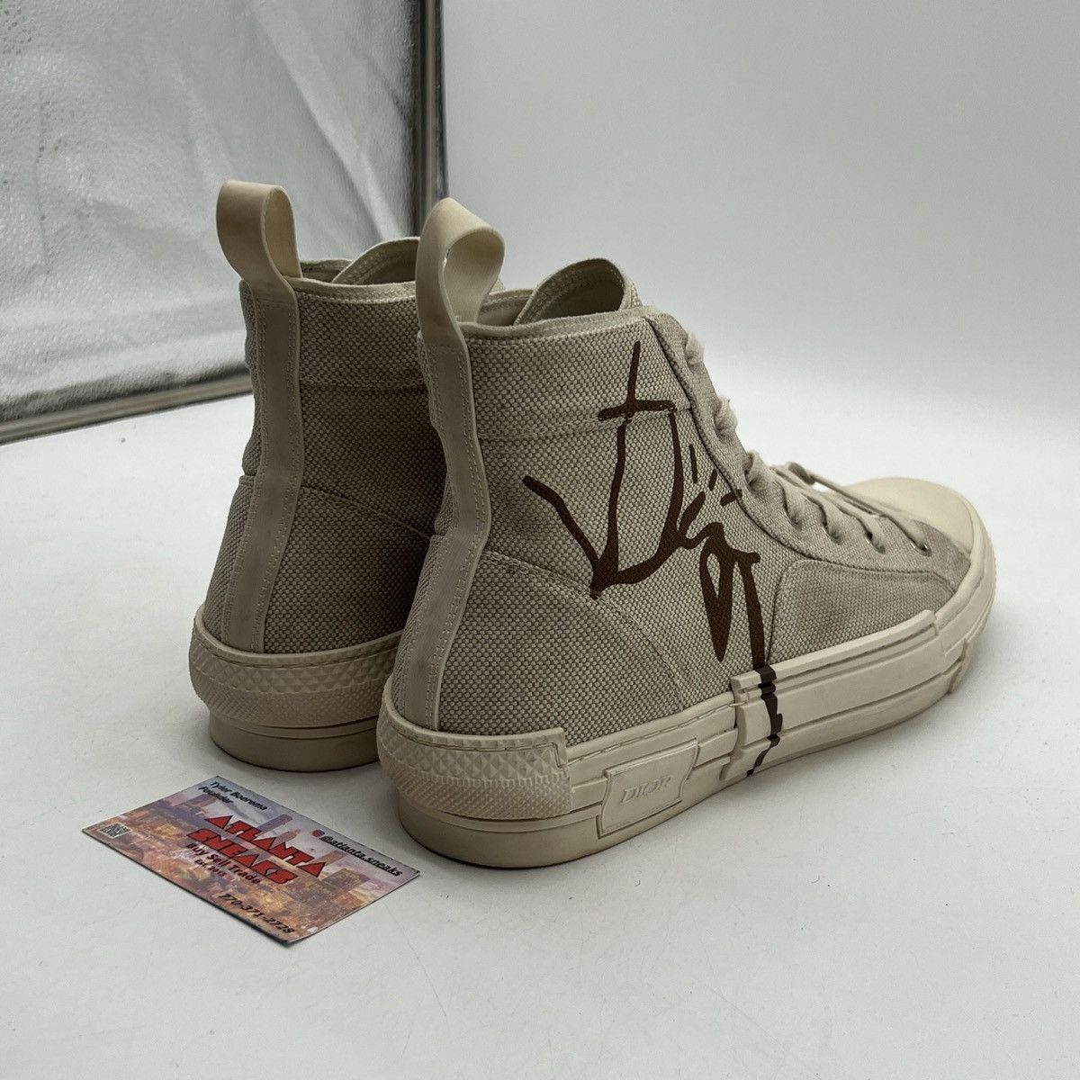 Dior Cactus Jack X Dior B23 high cream and coffee Size US 10.5 / EU 43-44 - 5 Thumbnail
