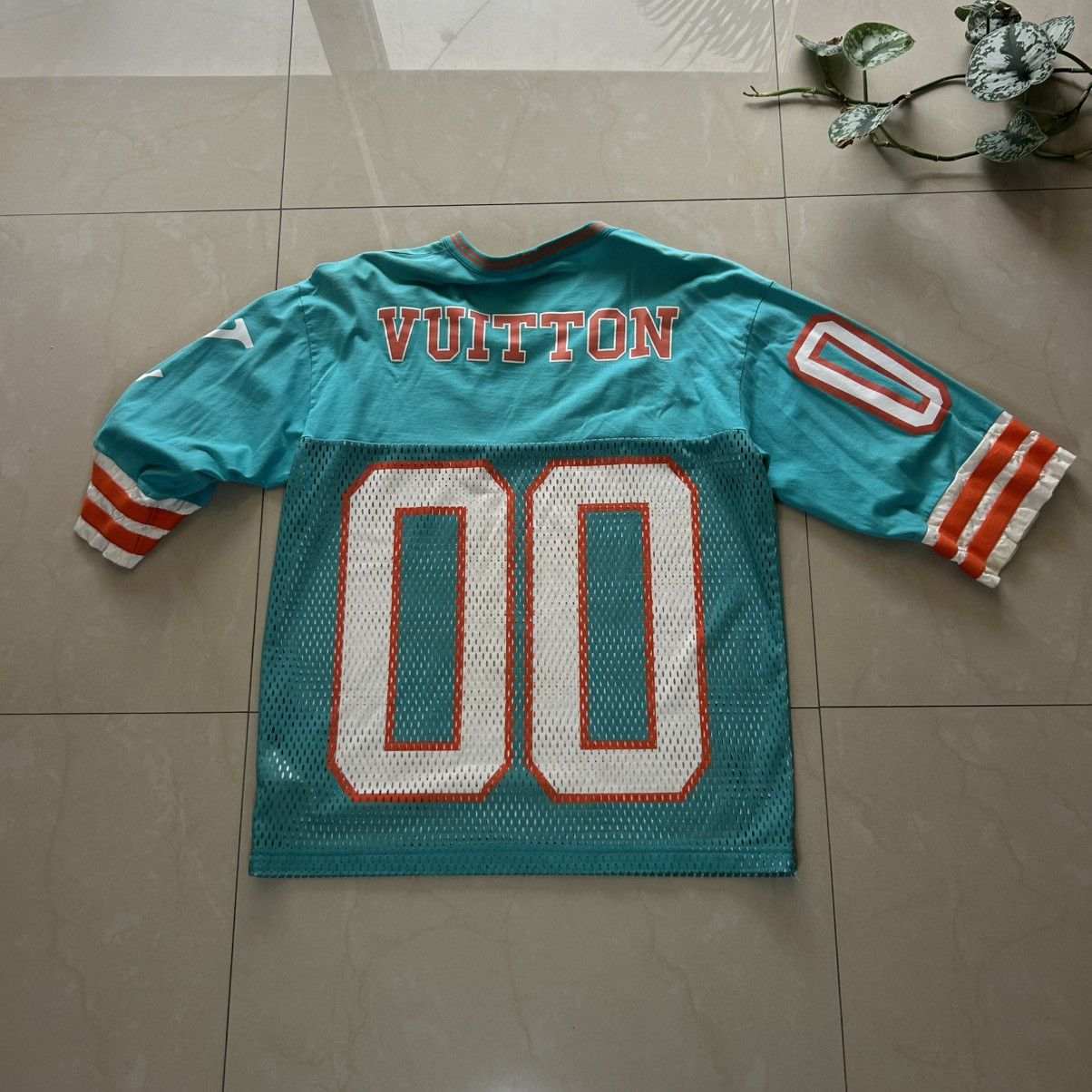 Louis Vuitton Louis Vuitton Miami Dolphins Football Jersey Size US M / EU 48-50 / 2 - 6 Thumbnail