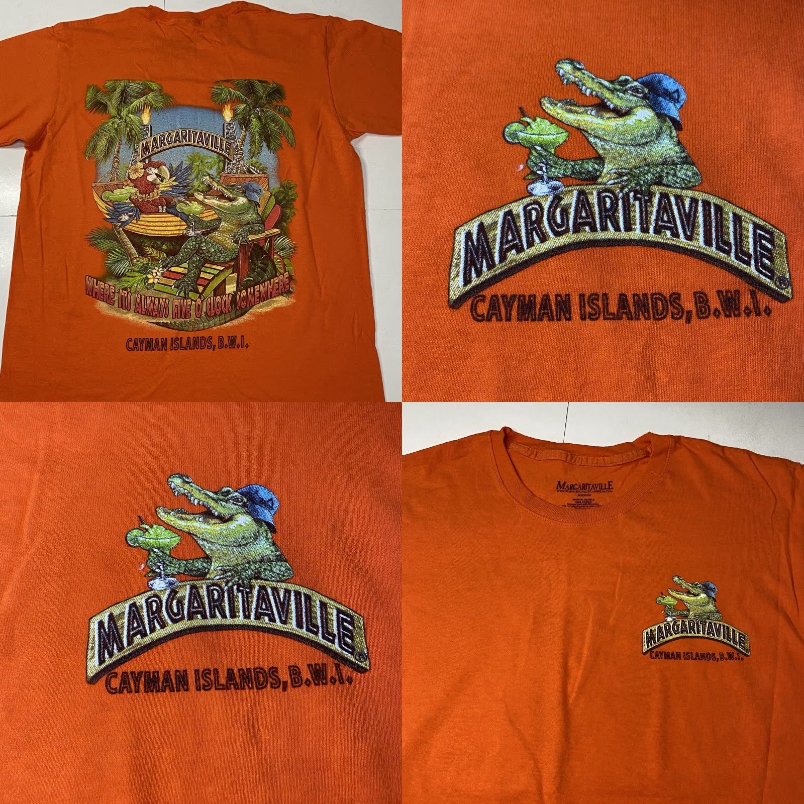 Vintage VINTAGE Margaritaville T Shirt Unisex Adults Size US M / EU 48-50 / 2 - 10 Thumbnail