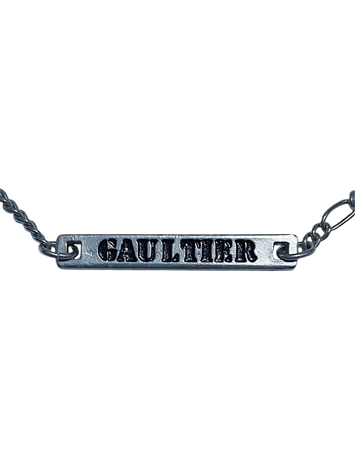 Jean Paul Gaultier 💥SOLD💥 90s Jean Paul Gaultier Reversible Logo Bracelet Size ONE SIZE - 3 Thumbnail