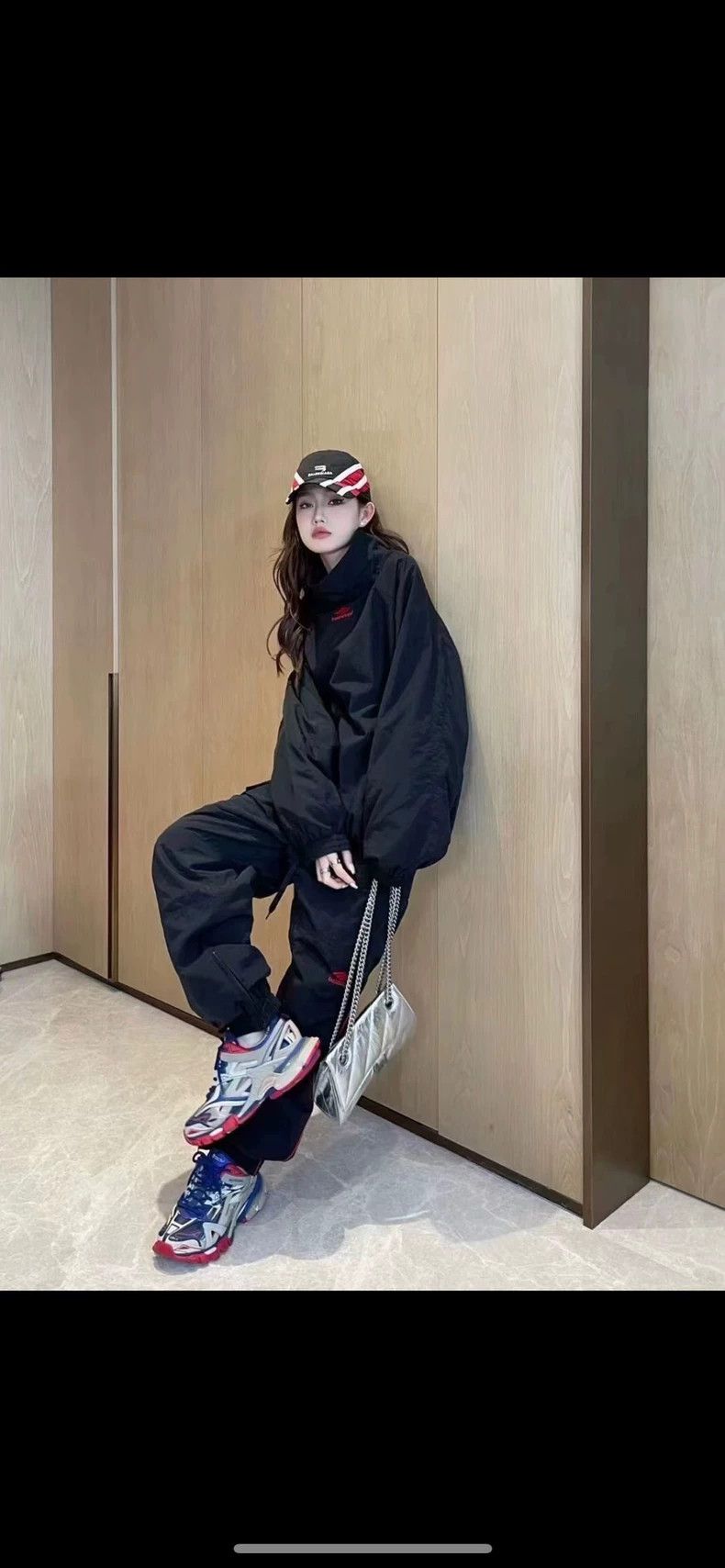 Balenciaga Balenciaga 3B Embroidered logo Stand-up Jacket Size US M / EU 48-50 / 2 - 9 Thumbnail