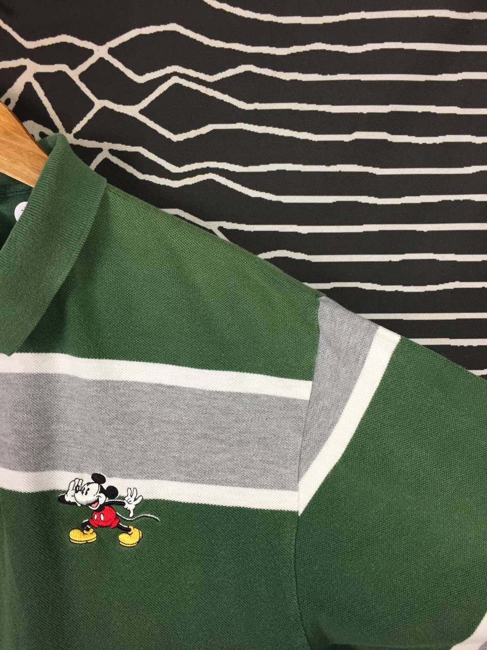 Disney Vtg The Disney Store Mickey Mouse Striped Polo Shirt Size US M / EU 48-50 / 2 - 4 Thumbnail