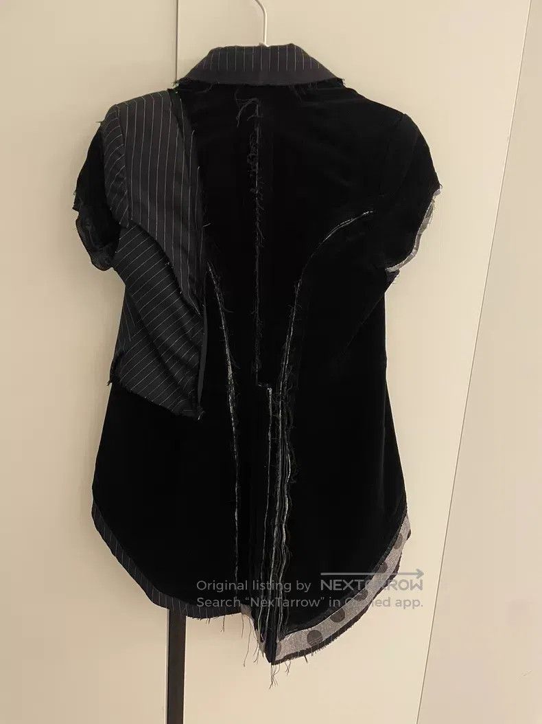 Comme des Garcons Comme des Garcons Velvet patchwork top Size S / US 4 / IT 40 - 7 Thumbnail