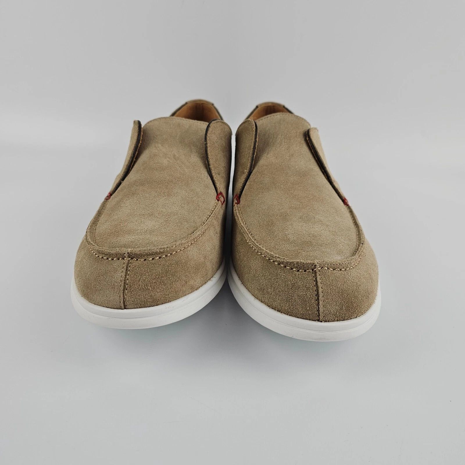 Kiton KITON Beige Suede Loafers New And Authentic Size US 11.5 / EU 44-45 - 4 Thumbnail