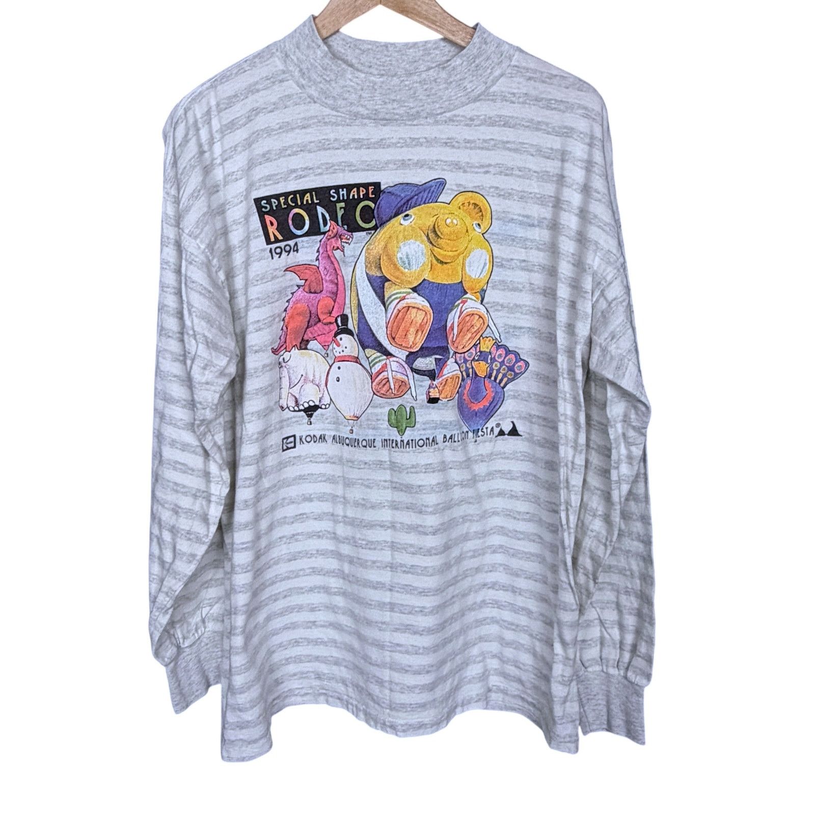 Other Vintage 90s 1994 Women's XL Albuquerque NM Balloon Shirt Size XL / US 12-14 / IT 48-50 - 7 Thumbnail