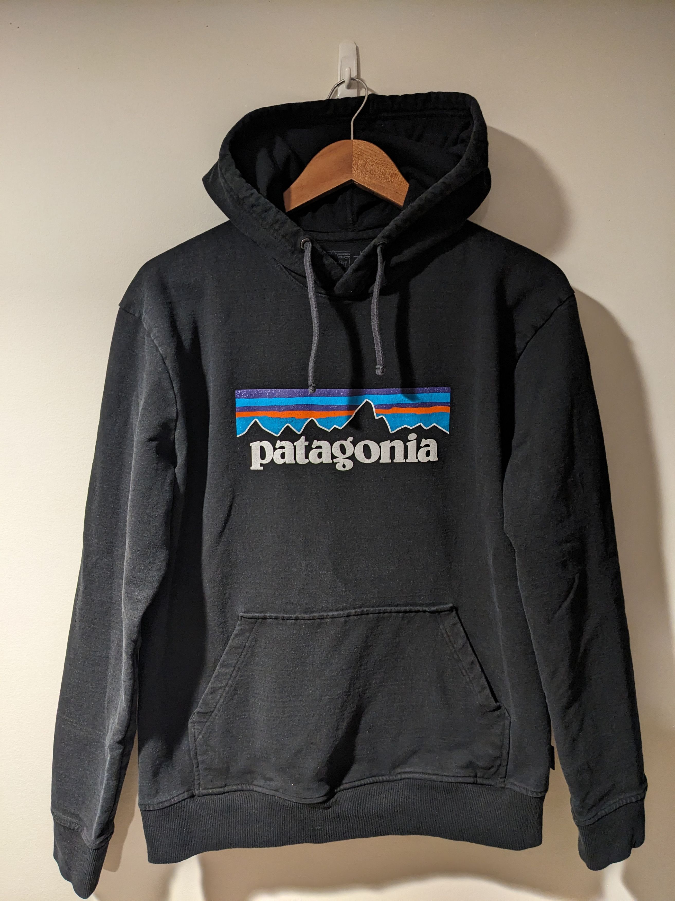 Designer × Patagonia Patagonia Logo Black Medium Regular Fit Uprisal Hoodie Size US M / EU 48-50 / 2 - 1 Thumbnail