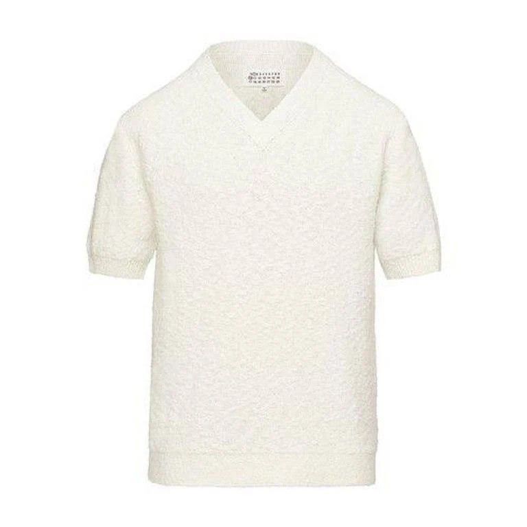 image of Maison Margiela O1W1Db10324 Sweaters In White, Women's (Size Medium)