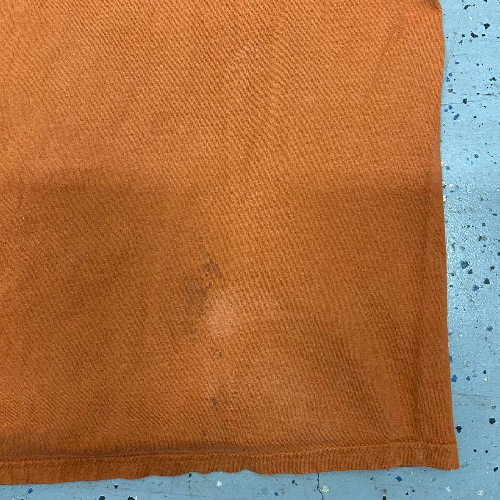 Harley Davidson Y2K Orange Harley Davidson long sleeve shirt Size US XXL / EU 58 / 5 - 8 Thumbnail