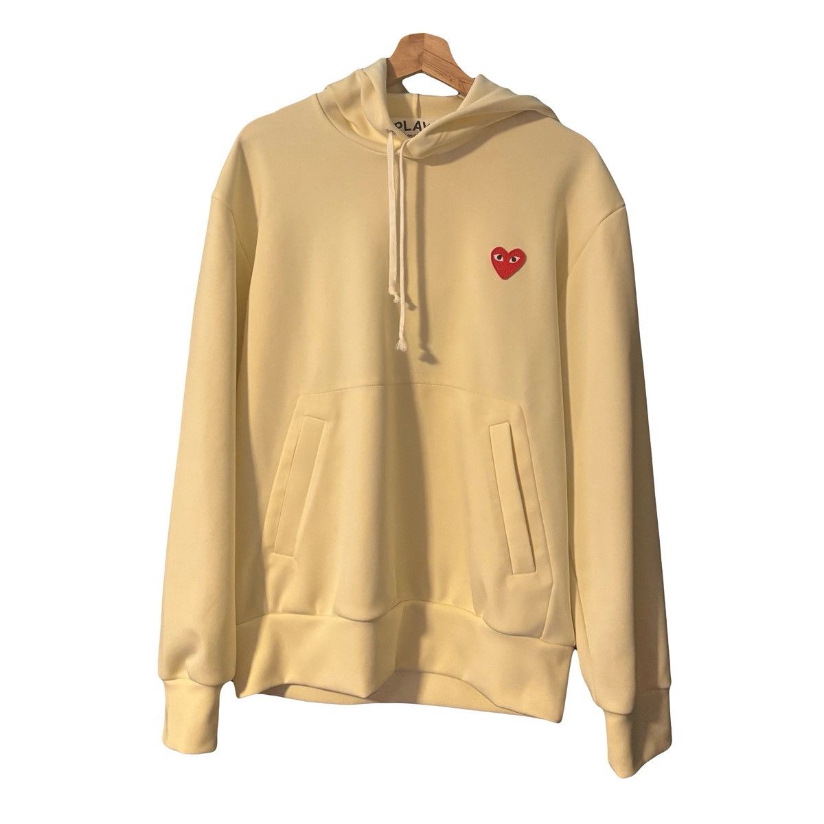 Comme des Garcons Comme des Garcons Cream Hoodie Size US L / EU 52-54 / 3 - 2 Thumbnail