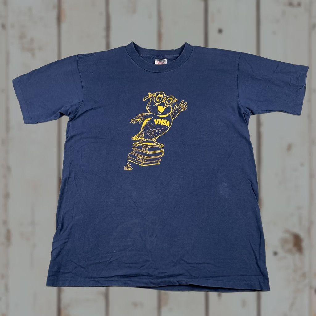No Fear × Vintage Vintage 90s No Fear Gear Tee USA T-Shirt Single
