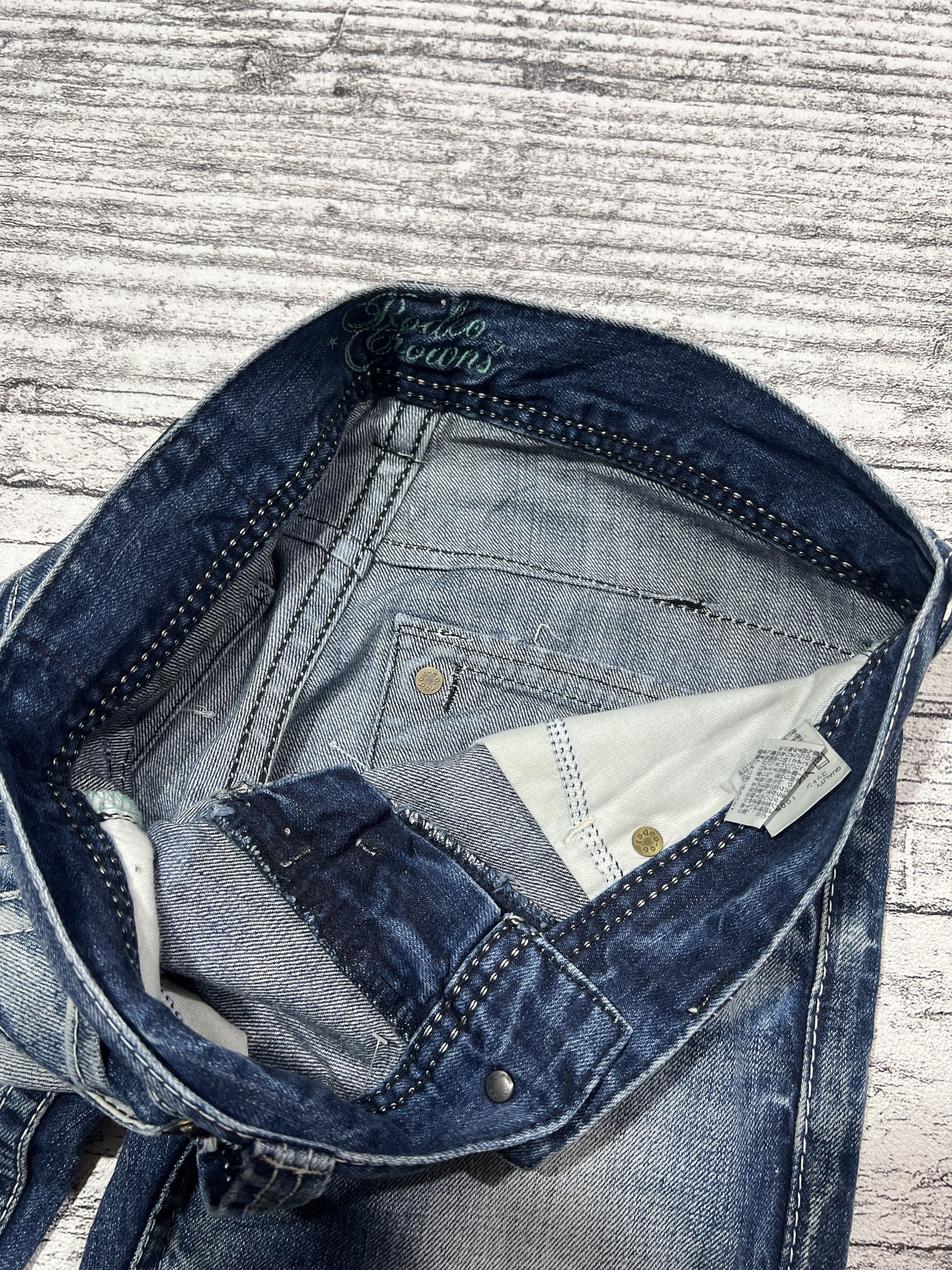 Japanese Brand 2000s Hysteric Flare Bootcut Wash Jeans y2k Lgb Ifsixwasnine Size US 31 - 7 Thumbnail