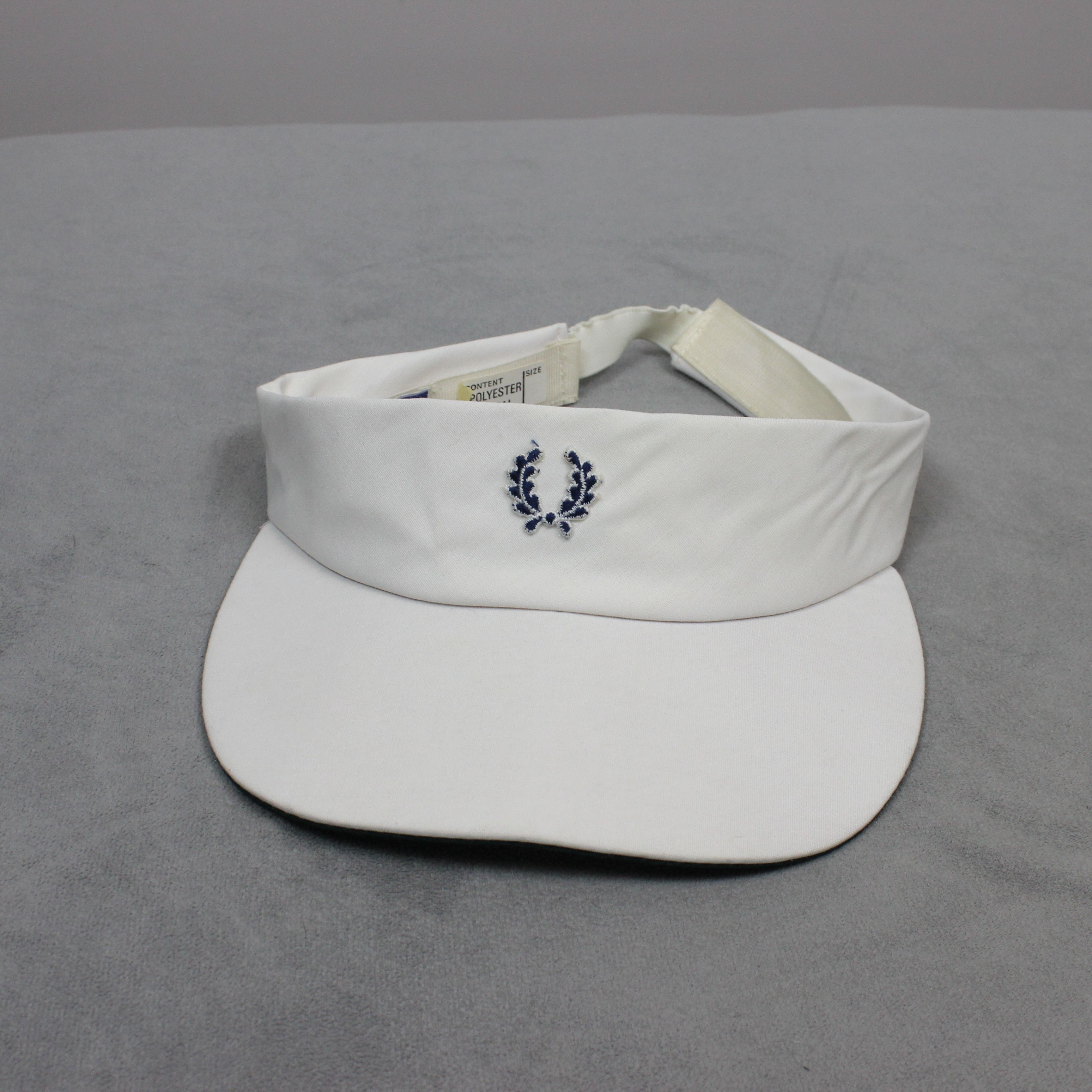 Fred Perry Fred perry tenis cap hat men white Visor Size ONE SIZE - 2 Thumbnail