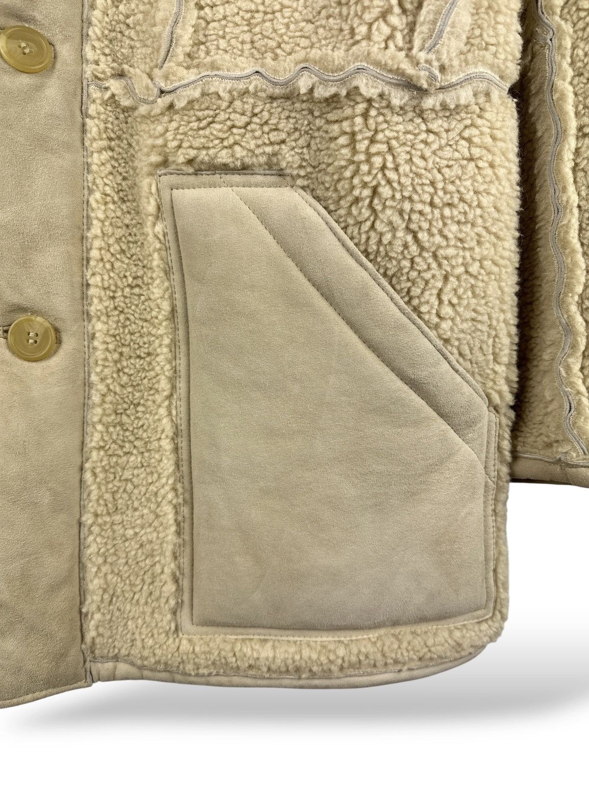 H&M × Maison Margiela Maison Margiela x H&M Reversed Shearling Coat Re-edition Size US L / EU 52-54 / 3 - 9 Thumbnail