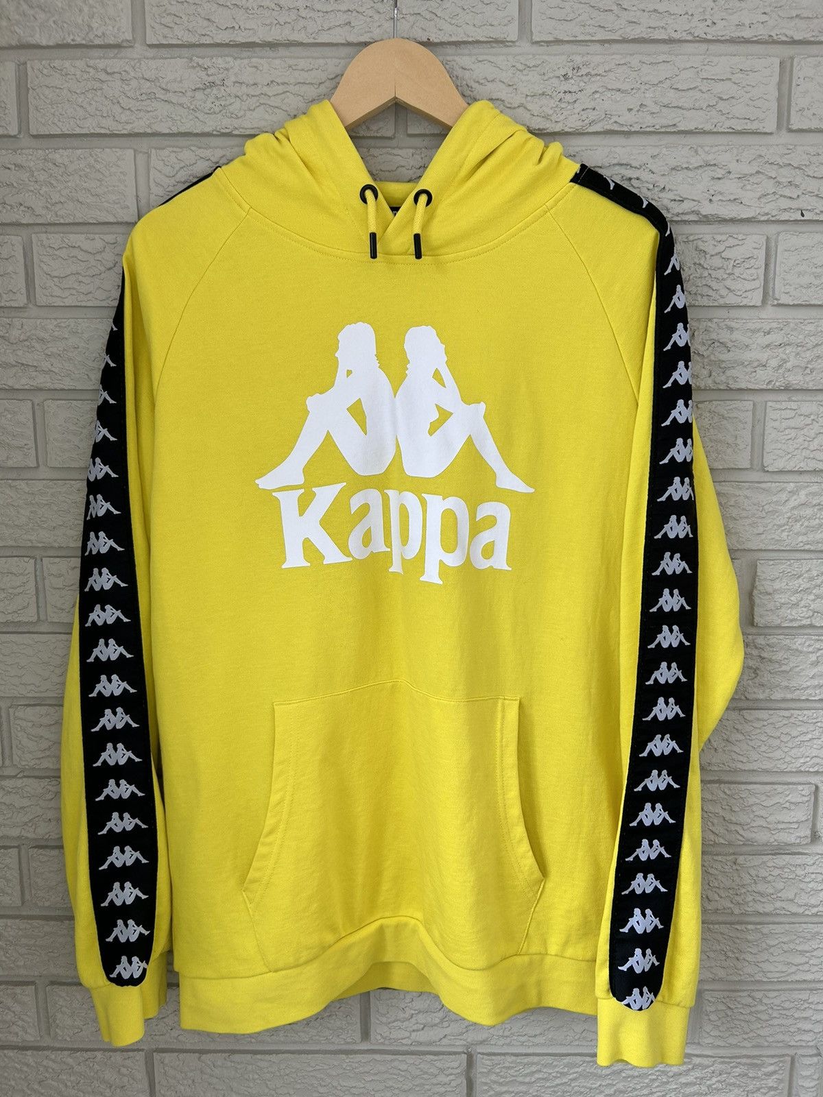Kappa Kappa Banda Hurtado Yellow And Black Hoodie Size US L / EU 52-54 / 3 - 1 Thumbnail