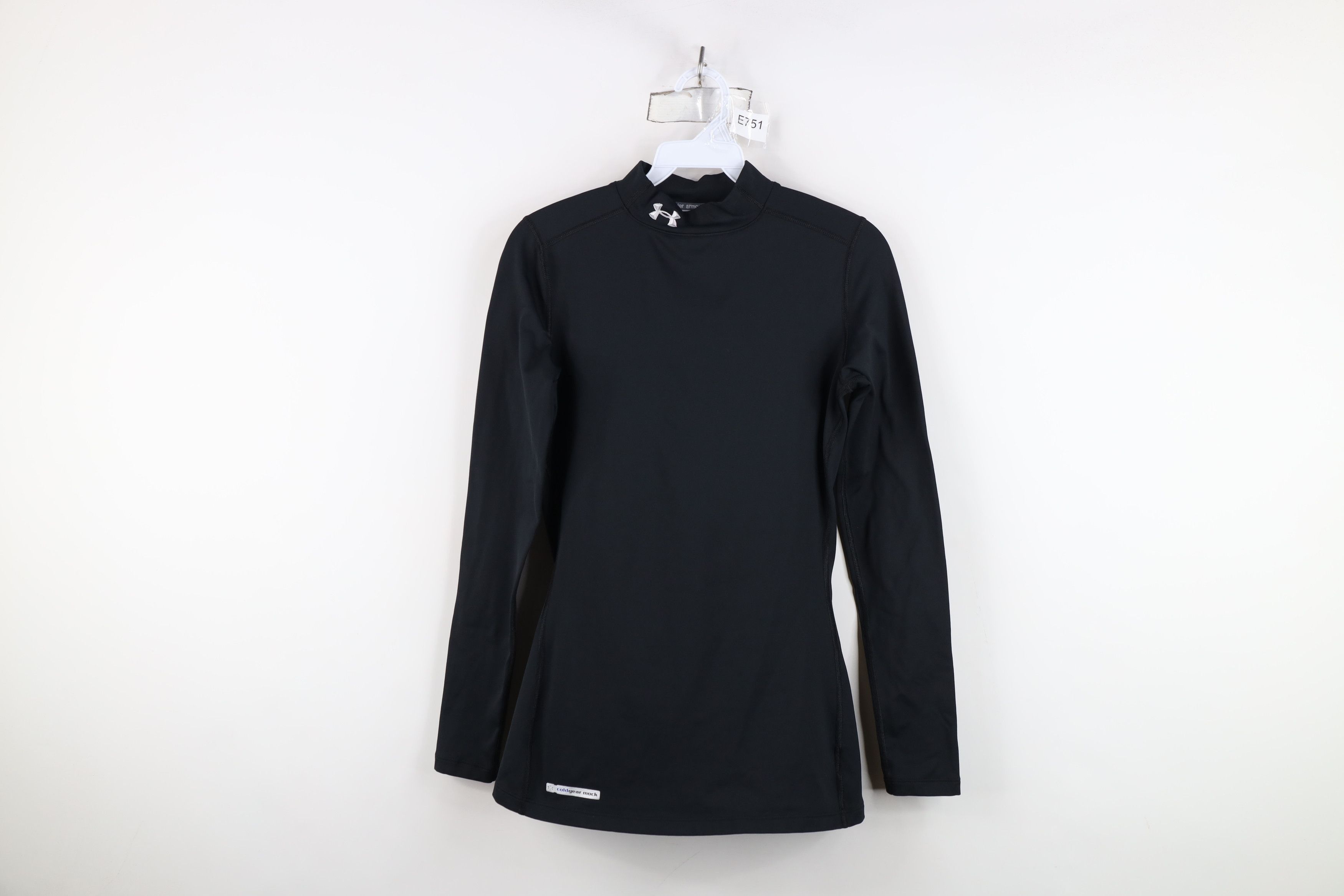 Under Armour Under Armour Compression ColdGear Mock Neck Training T-Shirt Size S / US 4 / IT 40 - 1 Thumbnail