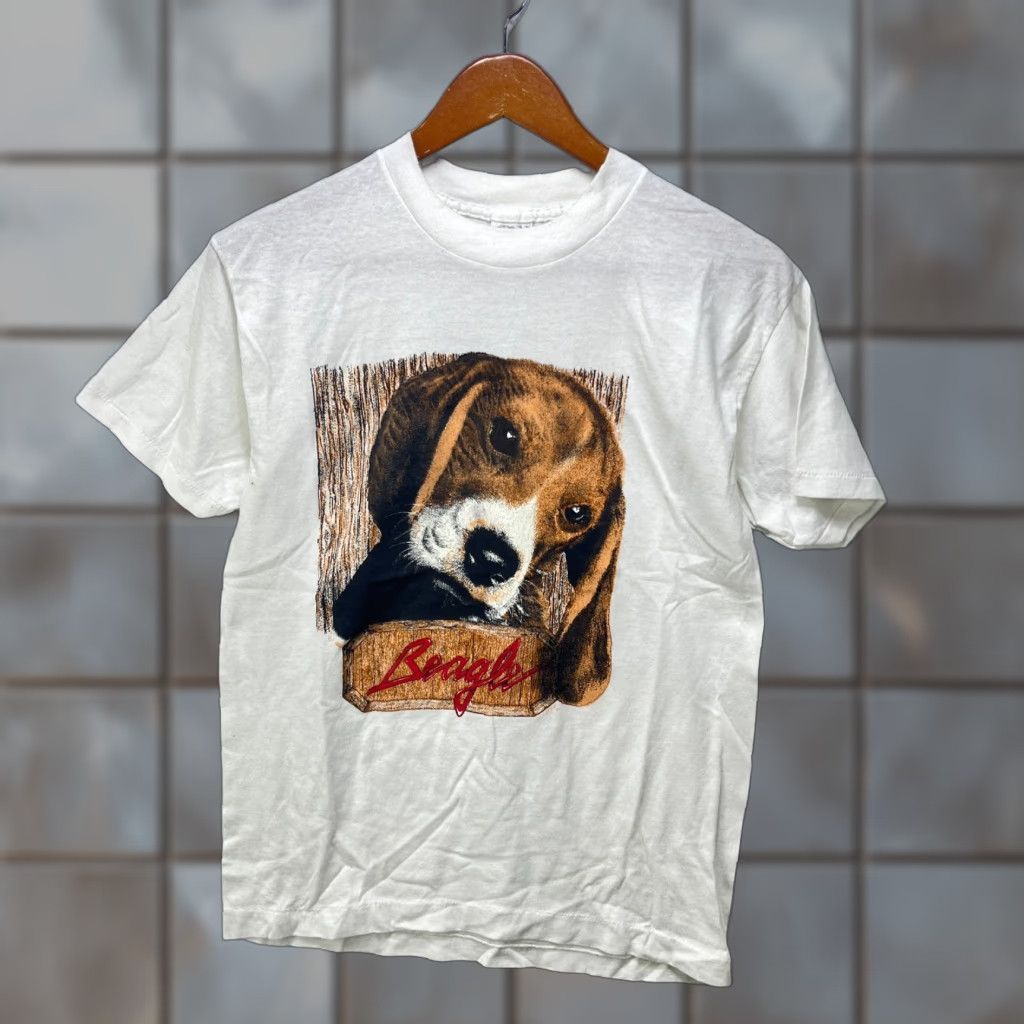 Vintage VINTAGE Beagle Dog T Shirt Medium Size US M / EU 48-50 / 2 - 1 Thumbnail