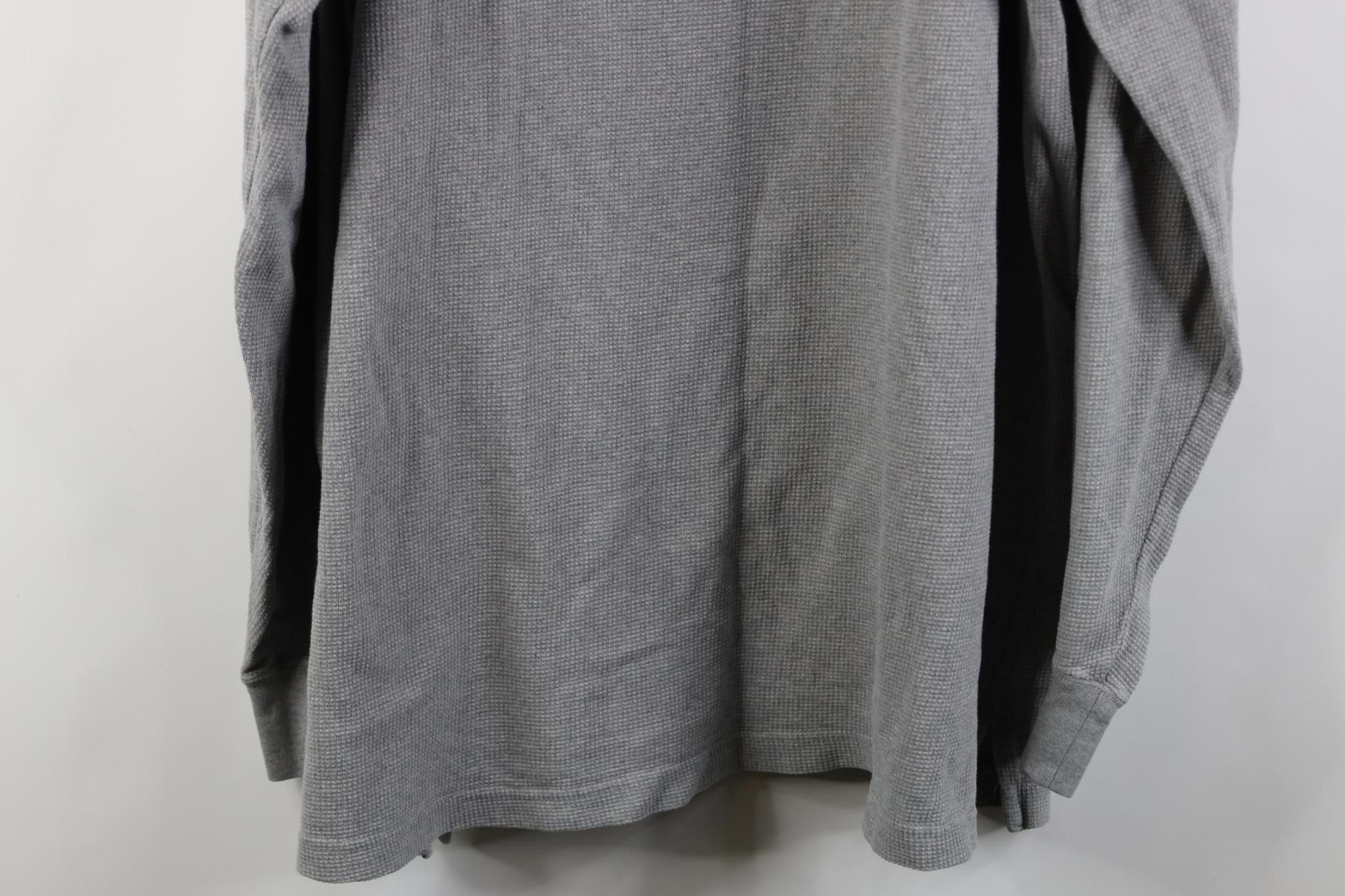 Vintage Vintage 90s Streetwear Knit Long Sleeve Henley T-Shirt Size US XXL / EU 58 / 5 - 15 Thumbnail