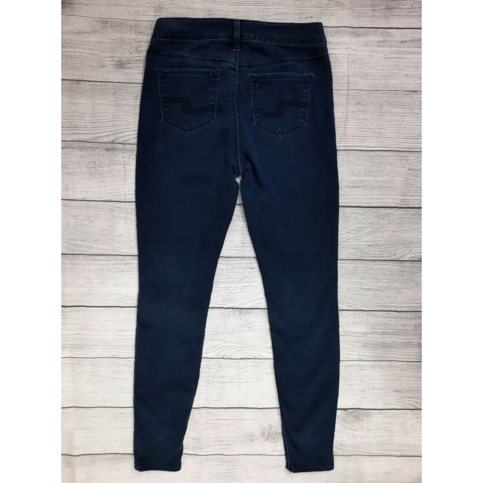 Silver Jeans Co. VINTAGE? No. Silver Jeans Ashlee Dark Rinse Med Rise 26x29 Skinny Jeans Womens Denim Blue Comfort Size 26" / US 2 / IT 38 - 2 Thumbnail