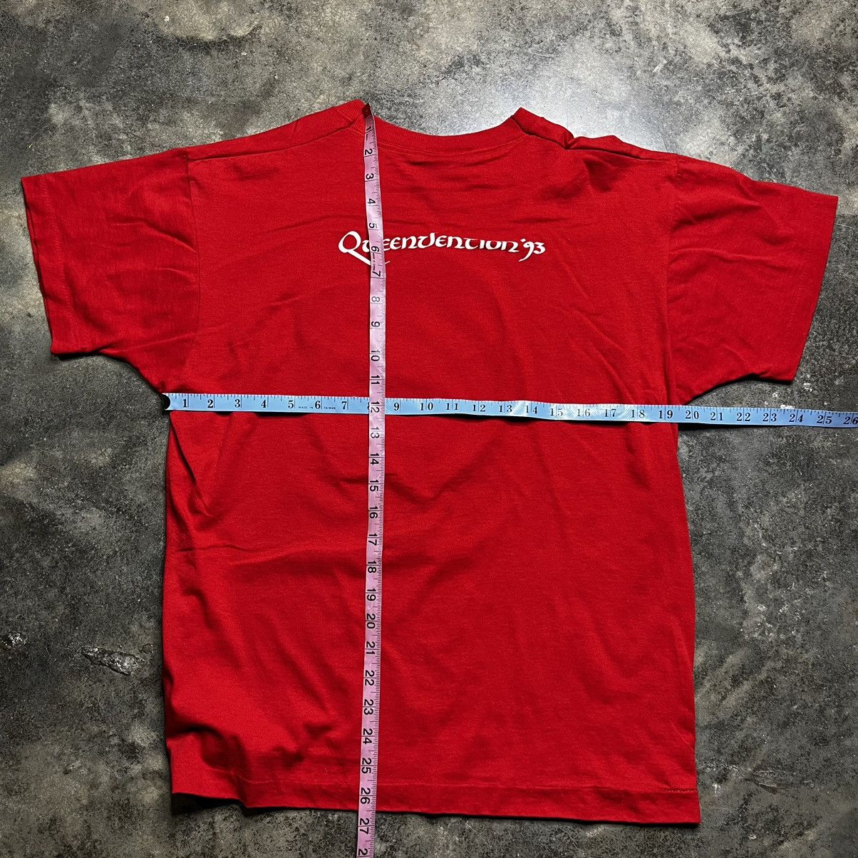 Vintage vintage queenvention queen band single stitch tshirt Size US XL / EU 56 / 4 - 8 Thumbnail