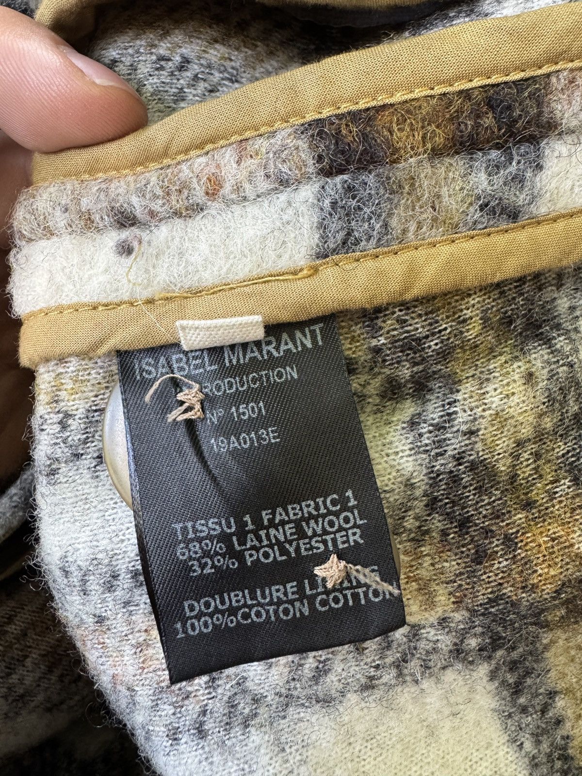 Isabel Marant Etoile Isabel Marant wool jacket Size L / US 10 / IT 46 - 16 Thumbnail