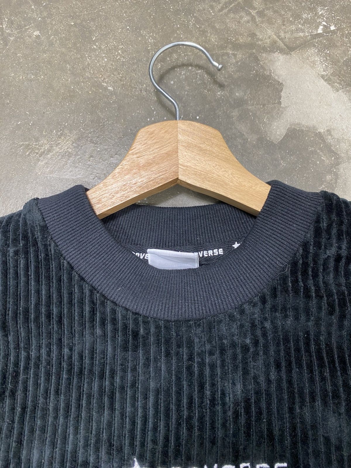 Converse Rare Converse Small Logo Baggy Sweatshirt Size L / US 10 / IT 46 - 7 Thumbnail