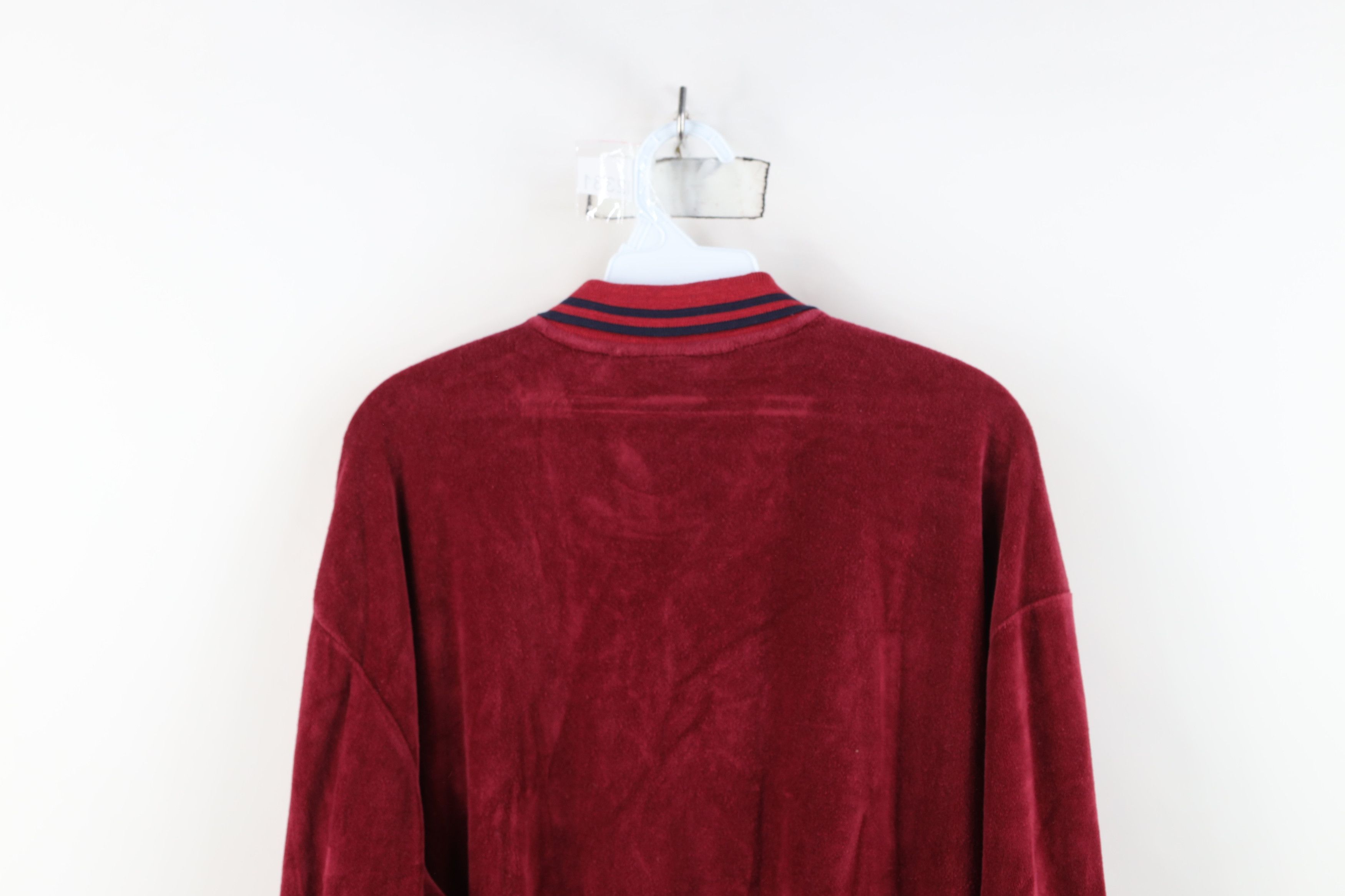 Vintage Vintage 70s Streetwear Collared Pullover Long Sleeve Polo Size US XL / EU 56 / 4 - 13 Thumbnail
