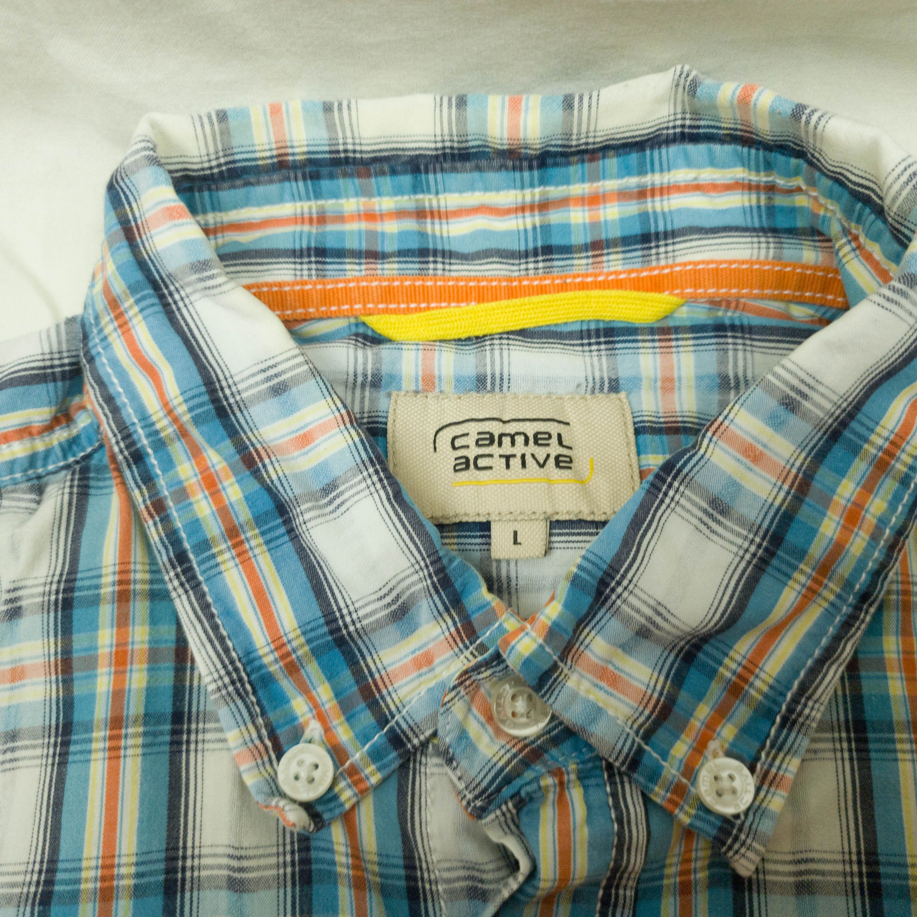 camel active CAMEL ACTIVE SHIRT SHORT SLEEVE COTTON SIZE L VGC Size US L / EU 52-54 / 3 - 5 Thumbnail