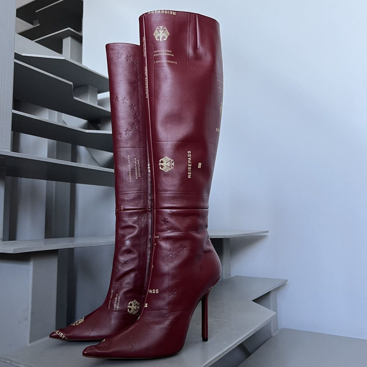 Vetements Vetements Passport Boots Size US 9 / IT 39 - 2 Thumbnail