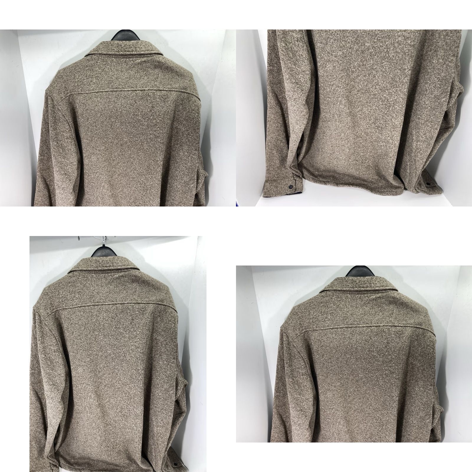 Eddie Bauer VINTAGE Eddie Bauer Fleece Shirt Jacket Men 2XL Brown Snap Long Sleeve NWT Shacket Shirt Jacket Mens Brown 2XL Size US XXL / EU 58 / 5 - 8 Thumbnail