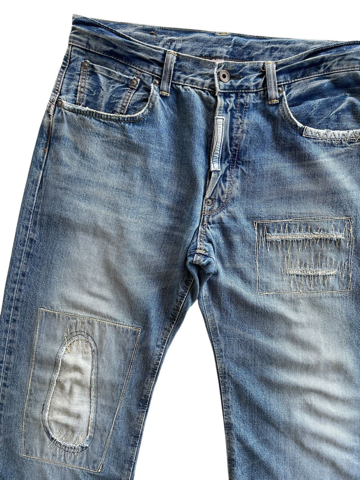 Vintage Vintage Edwin 505 Selvedge Mudwash Anniversary Denim Size US 32 / EU 48 - 5 Thumbnail