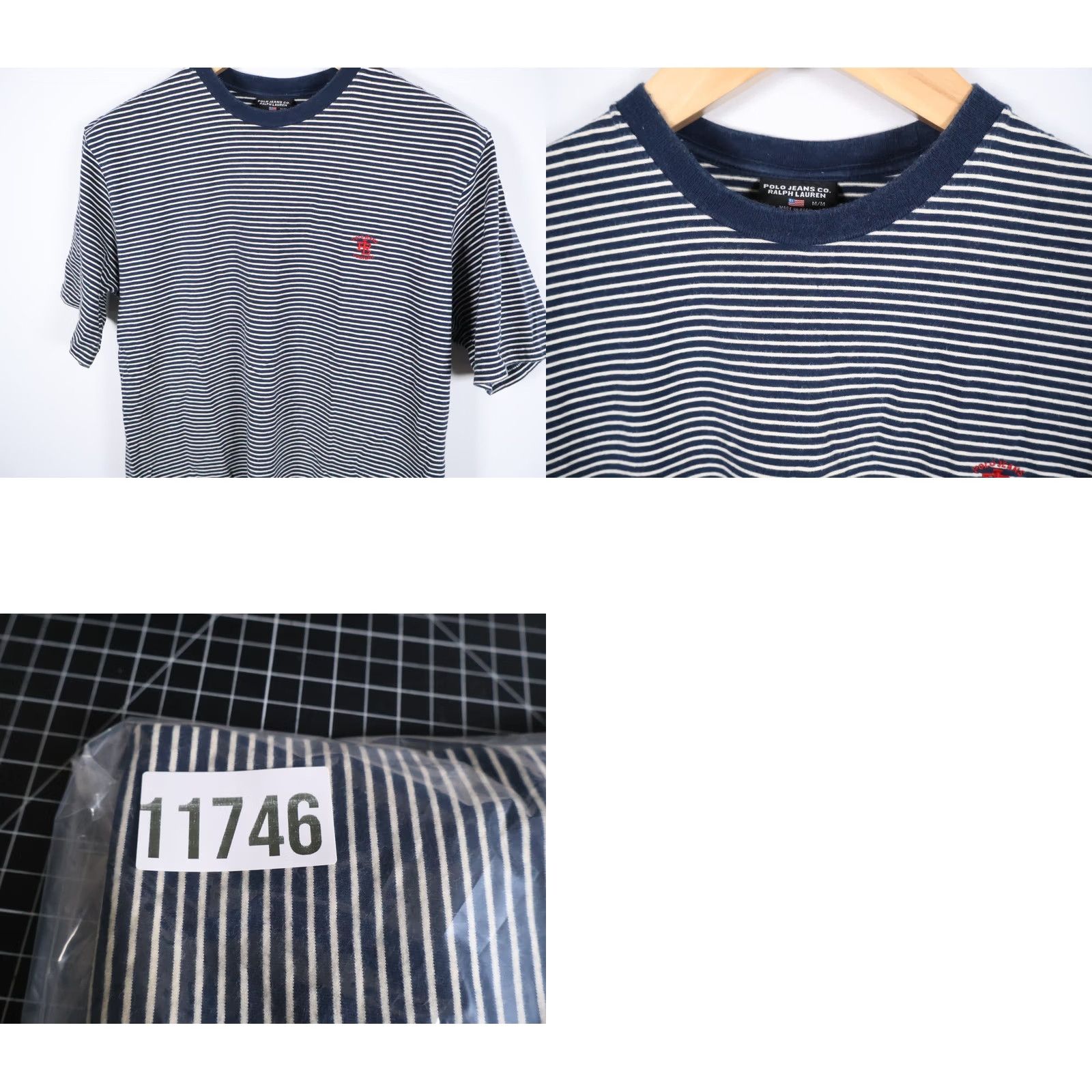 Polo Ralph Lauren VINTAGE Polo Jeans Co. Ringer T-Shirt Men XS? Size US M / EU 48-50 / 2 - 8 Thumbnail