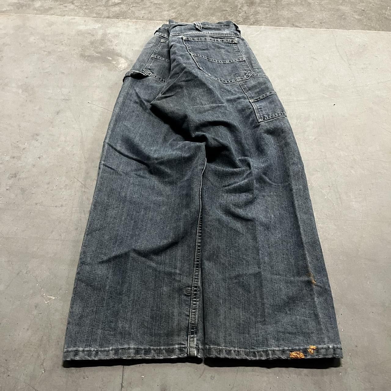 Vintage Crazy Vintage Y2K/2000s Baggy Carpenter Skater Style Workwear Carhartt Style essential Medium Wash Denim Jeans! Size US 38 / EU 54 - 6 Thumbnail