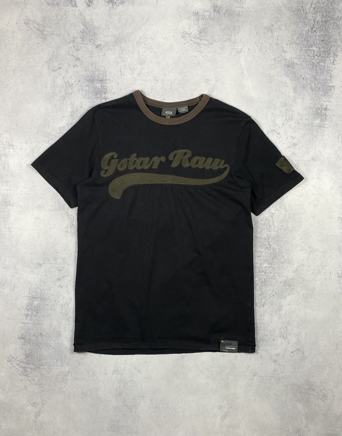 G-Star G Star Raw Avant-garde big logo tee t shirt Size US L / EU 52-54 / 3 - 2 Thumbnail