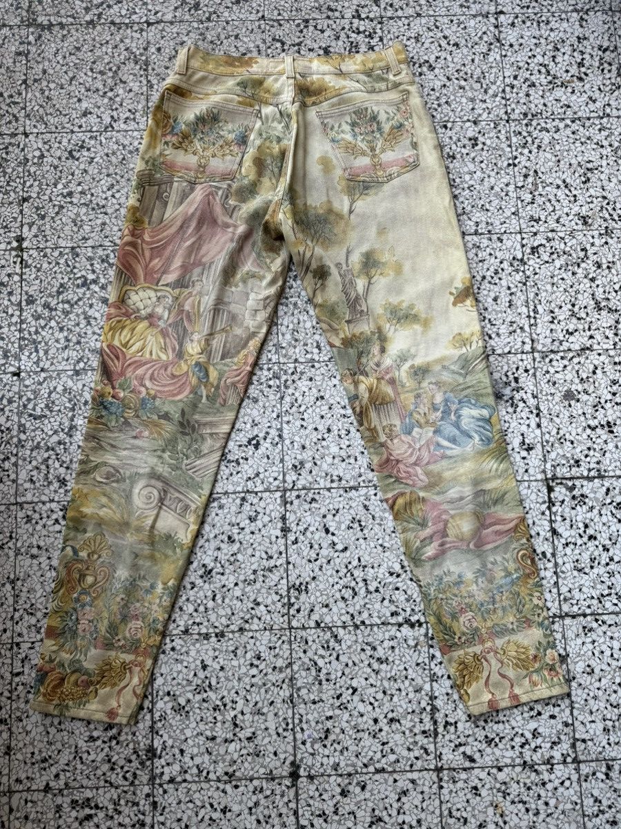 Roberto Cavalli Roberto Cavalli romantic renaissance angels print Size 32" / US 10 / IT 46 - 8 Thumbnail