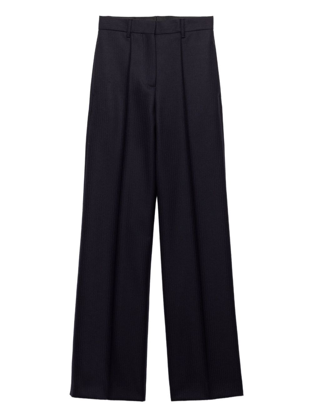 Prada WOOL TROUSERS Size 28" / US 6 / IT 42 - 1 Thumbnail