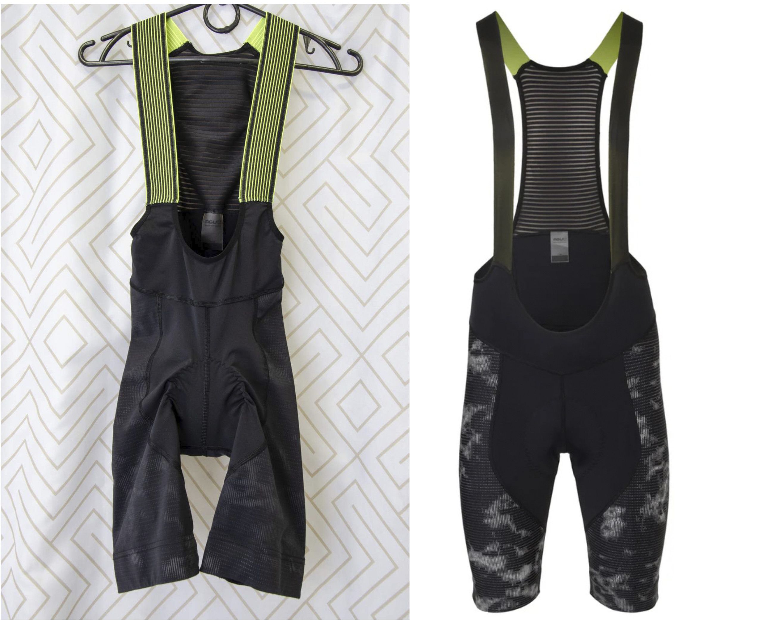 Other Women's cycling clothing AGU Rain Reflective bib shorts Size 22" - 1 Thumbnail