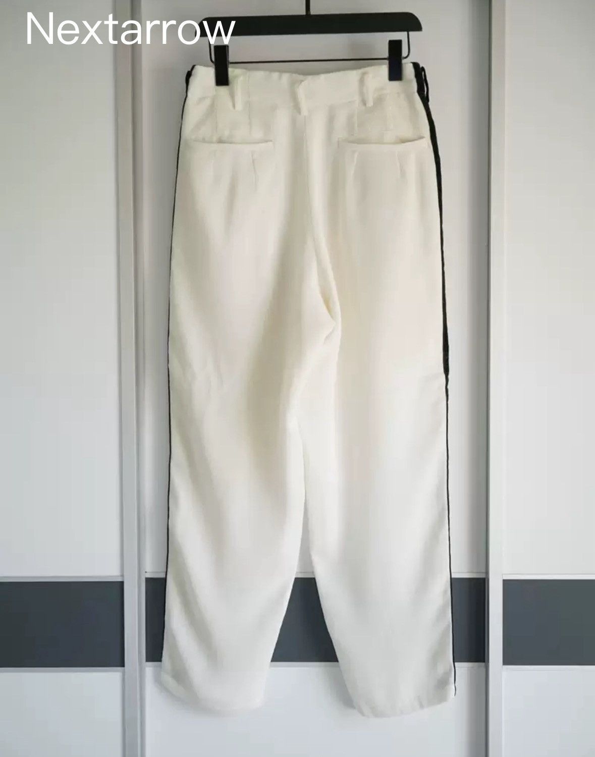 Yohji Yamamoto Yohji Yamamoto 97ss velour paneled trousers 2412-Nextarrow Size US 32 / EU 48 - 2 Thumbnail