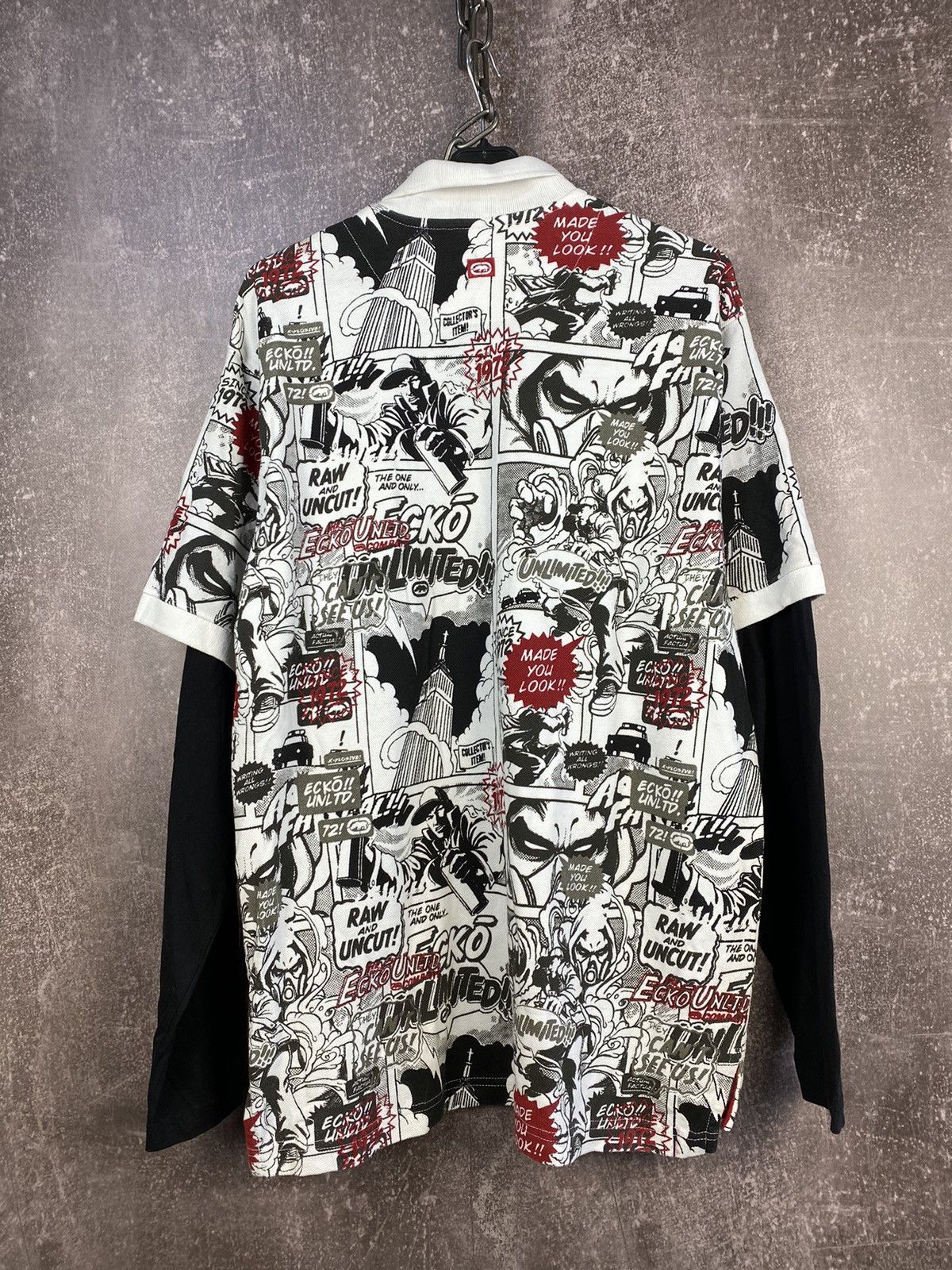 Ecko Unltd. Vintage Y2K Ecko Unltd. Rugby Polo Size US XL / EU 56 / 4 - 2 Thumbnail