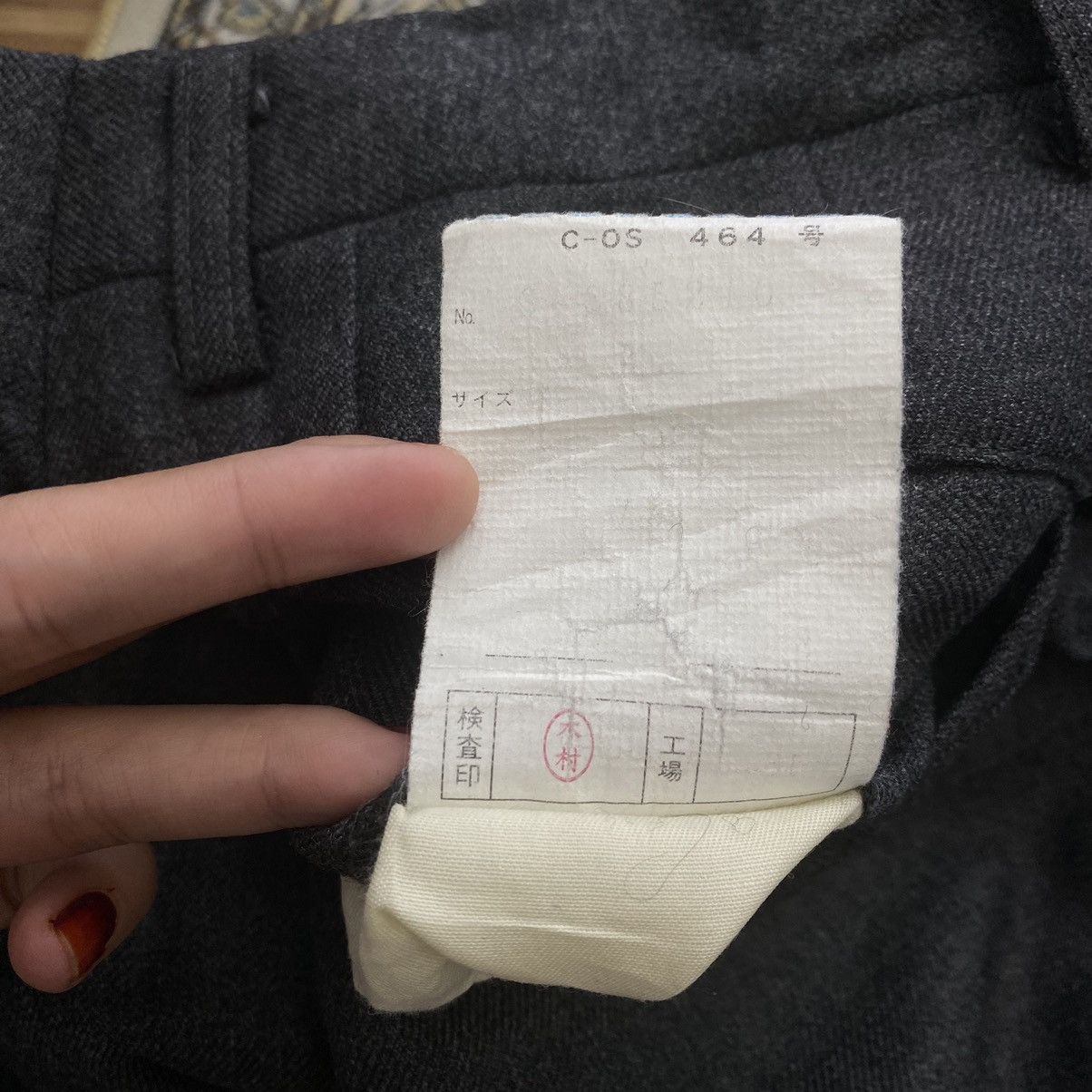 Pierre Cardin Vintage PIERRE CARDIN PARIS Grey Baggy Casual Trousers Pant Size US 28 / EU 44 - 7 Thumbnail