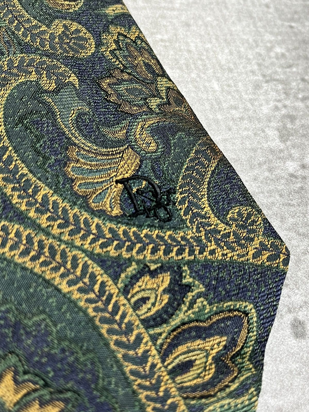 Christian Dior Monsieur Vintage Christian Dior Monsieur Silk Tie Size ONE SIZE - 4 Thumbnail
