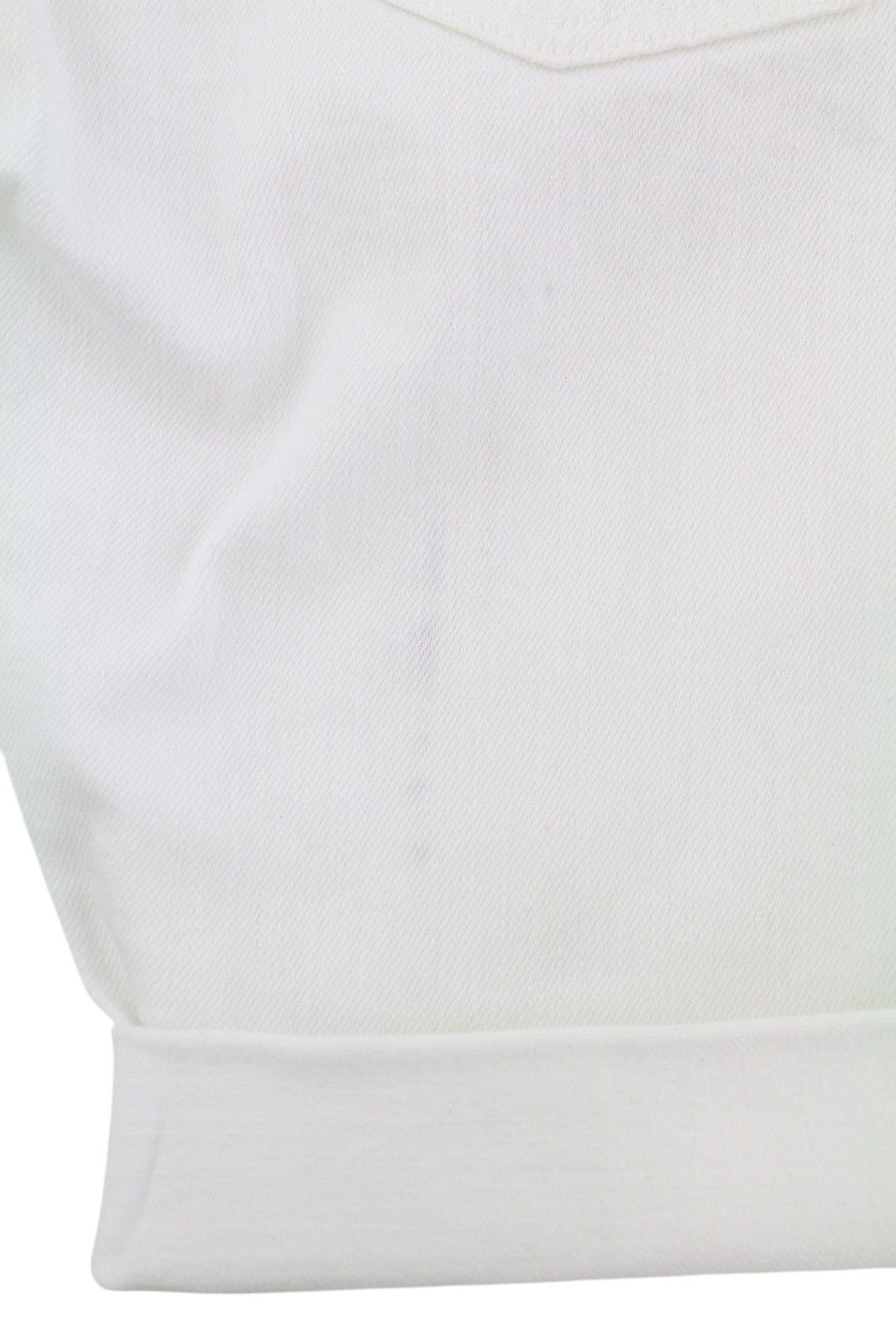 Nudie Jeans LEAN DEAN W28 Denim White Zip Cotton Turn-Up Shorts 83841 Size US 28 / EU 44 - 12 Thumbnail