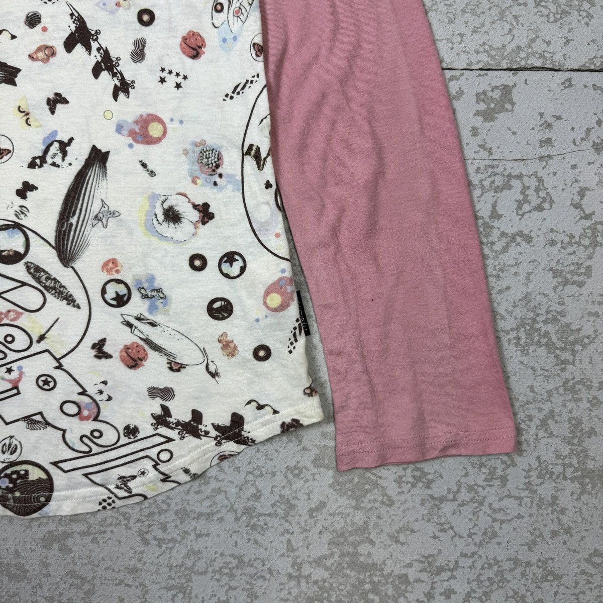 Hysteric Glamour × Led Zeppelin 2005 Hysteric Glamour x Led Zeppelin Band Tee Size S / US 4 / IT 40 - 8 Thumbnail