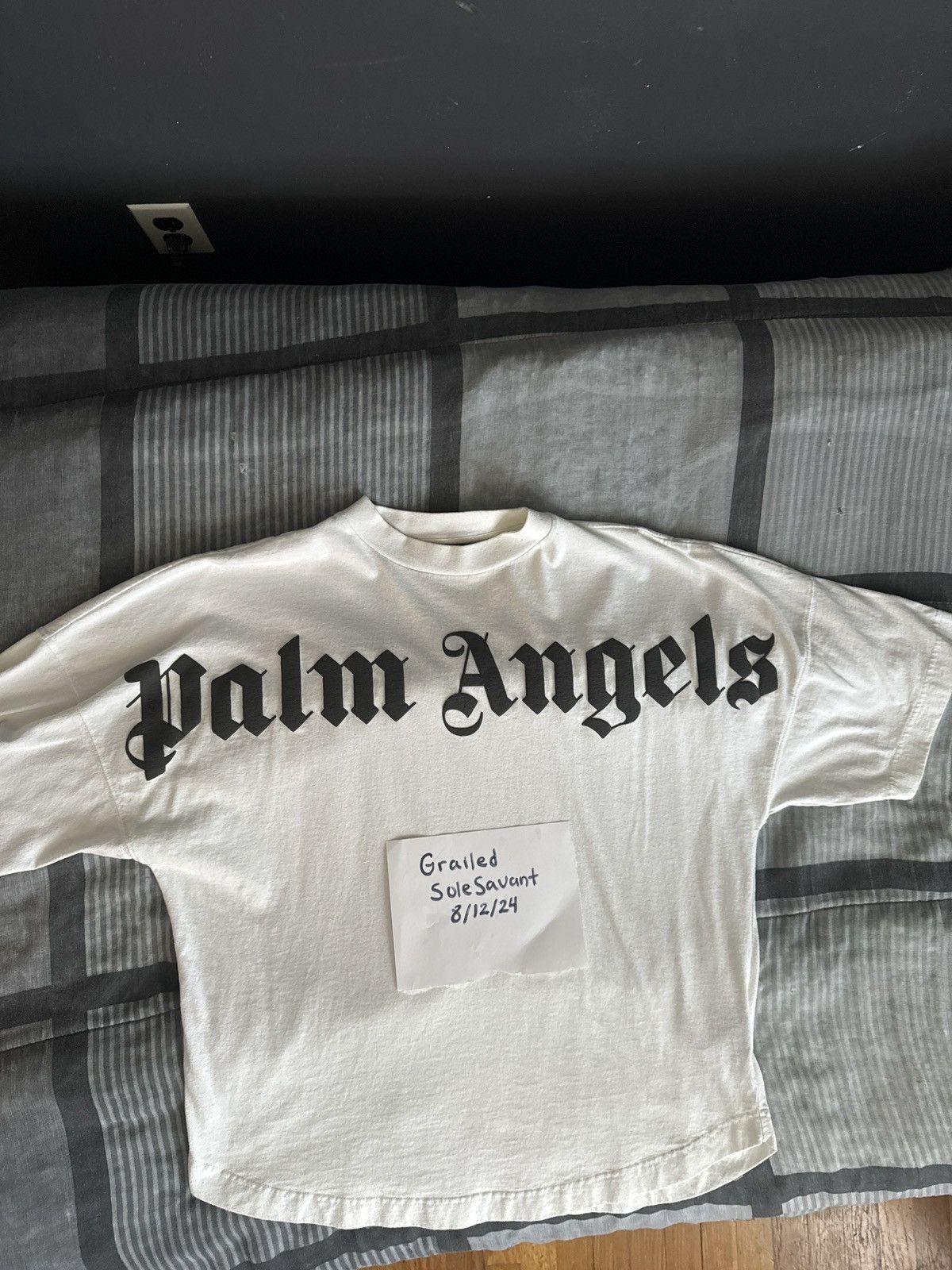 Palm Angels Palm Angels Logo T-Shirt Size US S / EU 44-46 / 1 - 1 Thumbnail